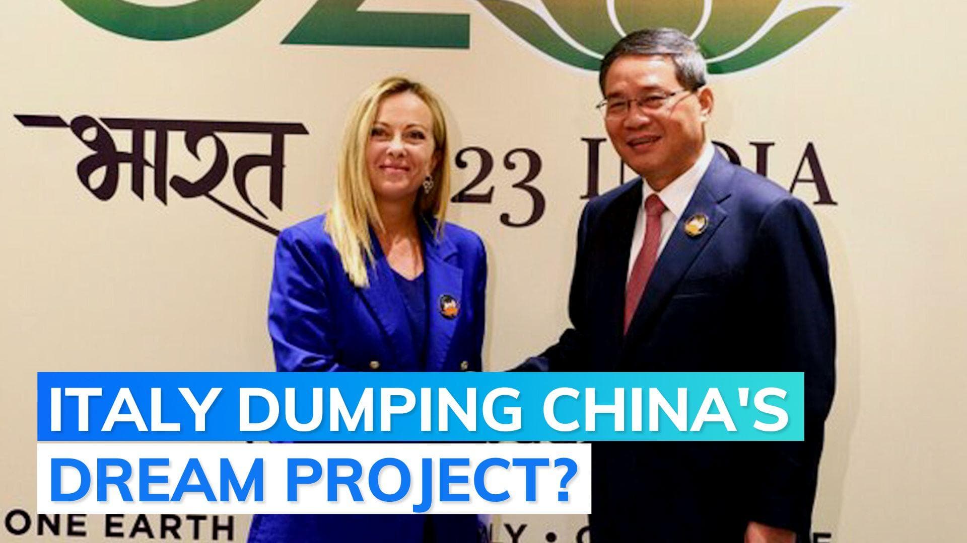 Italy to pull out of China's ambitious Belt and Road Initiative pact: report