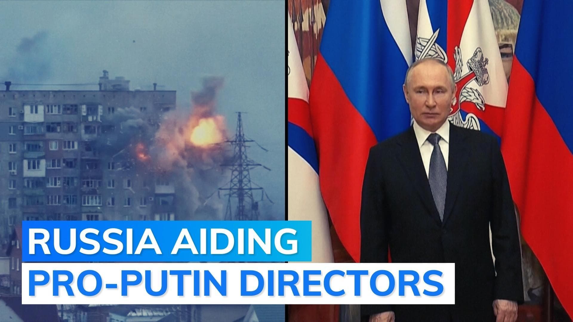 Putin orders screening of pro-Ukraine assault documentaries in theatres