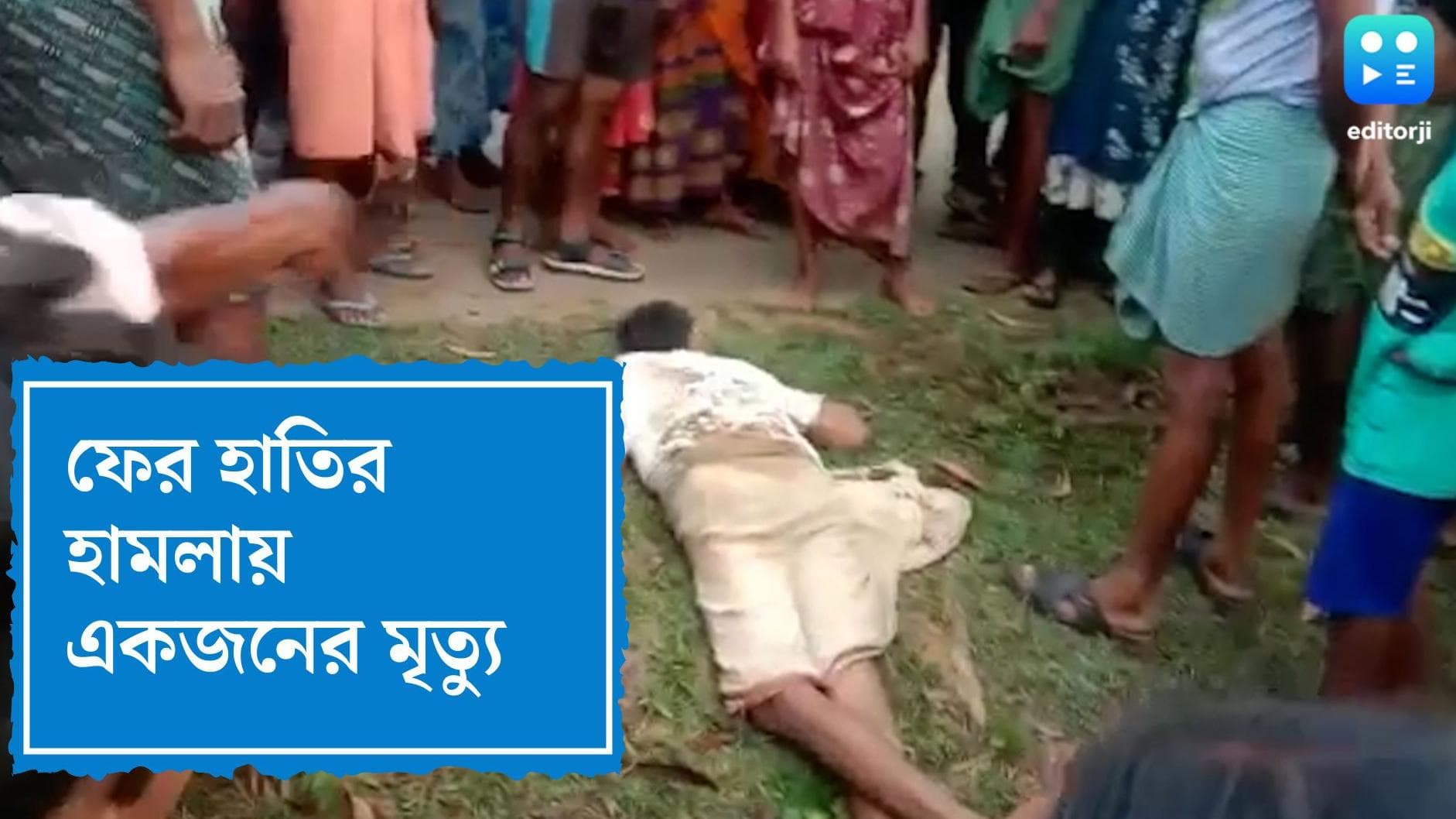 Jhargram News: ফের হাতির হামলায় একজনের মৃত্যু, বন দফতরের বিরুদ্ধে ক্ষোভ উগরে দিচ্ছে গ্রামবাসী