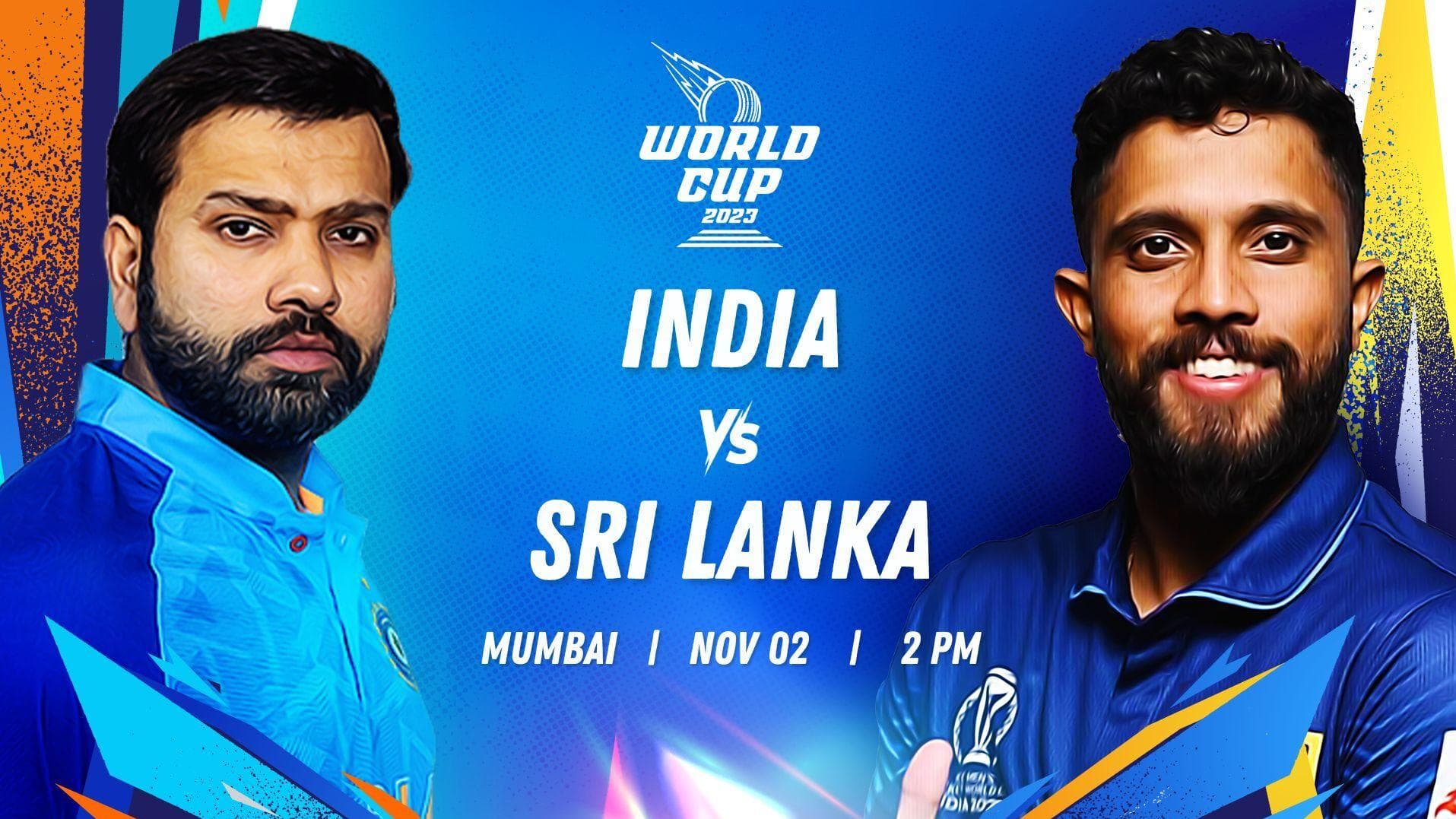 India vs Sri Lanka preview, team news, when and where to watch free ICC World Cup 2023 live stream