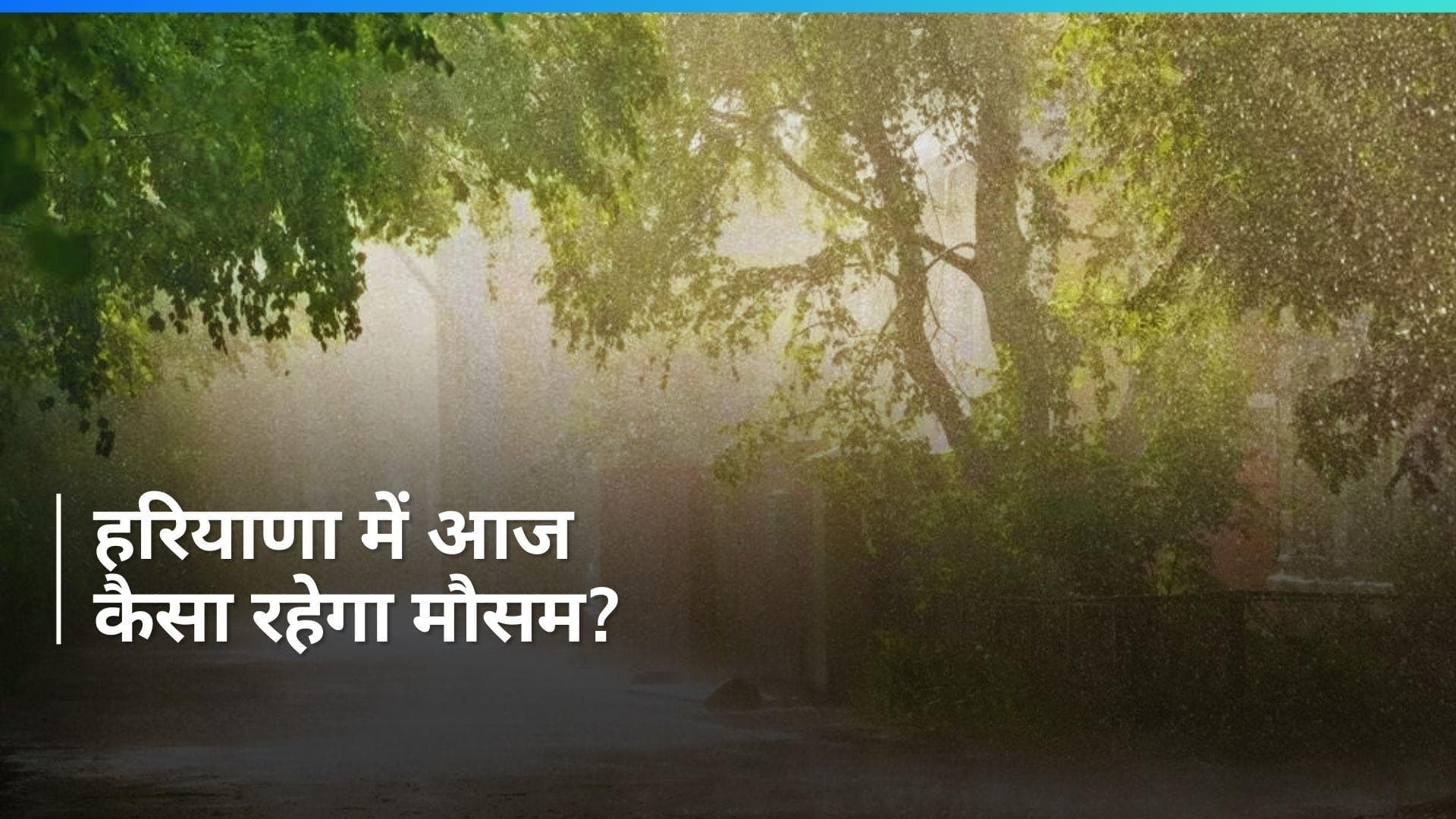 Haryana Weather Update: हरियाणा के इन शहरों में आज तेज बारिश होगी, जानें अपने इलाके के मौसम का हाल