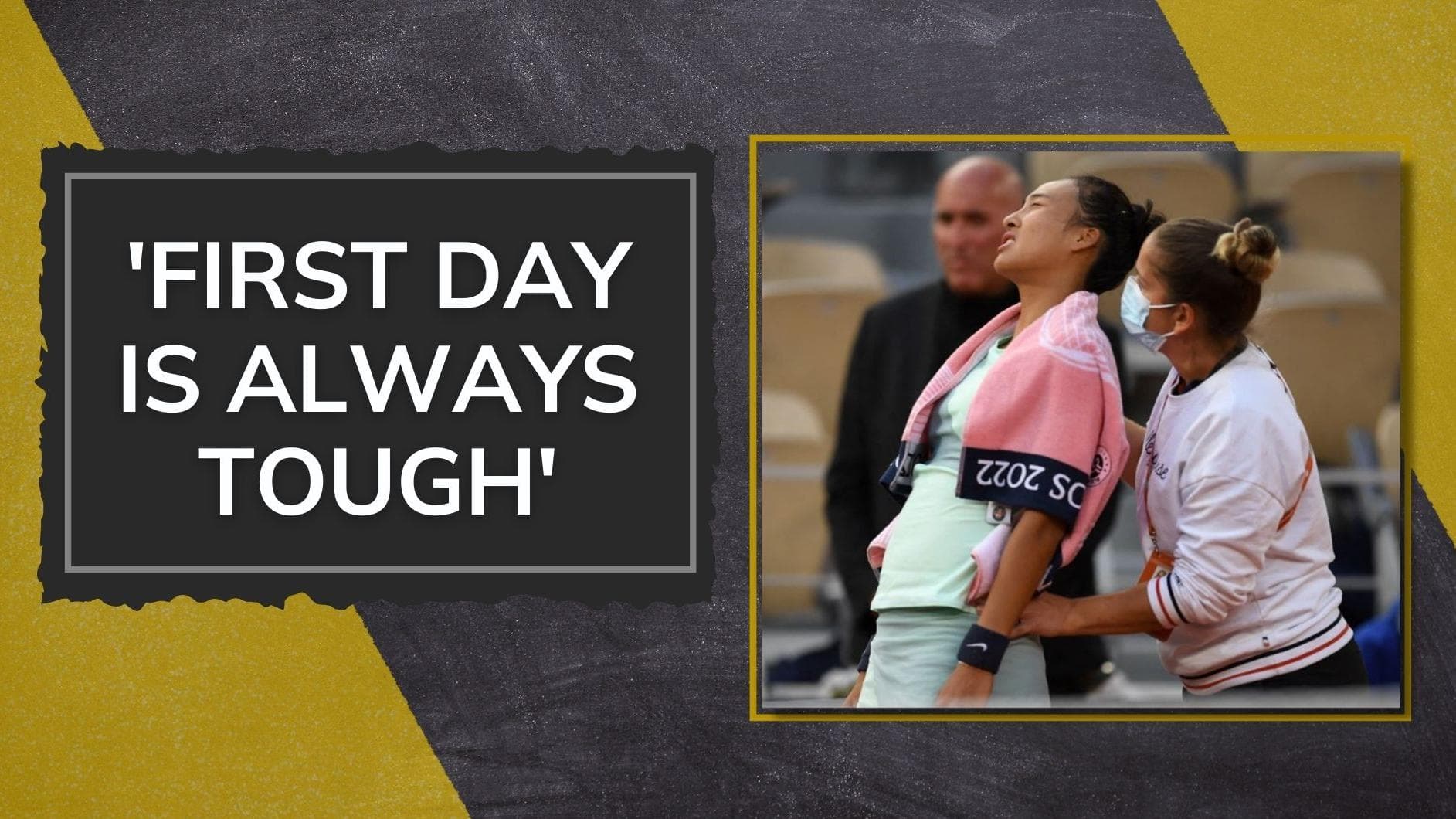 'Wish I can be a man', Menstrual cramps end China's Zheng Qinwen's French Open journey