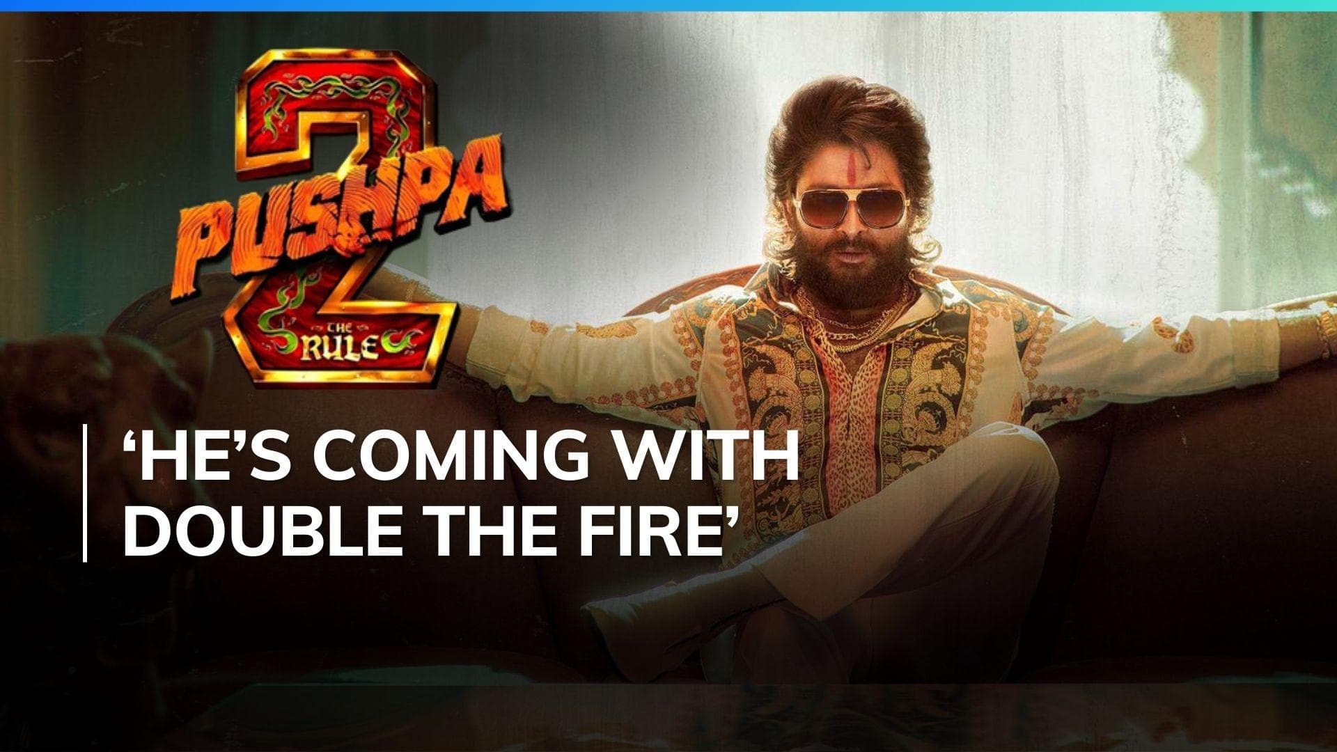 ‘Pushpa 2’ update: Makers drop new poster of Allu Arjun starrer film, share teaser release date 