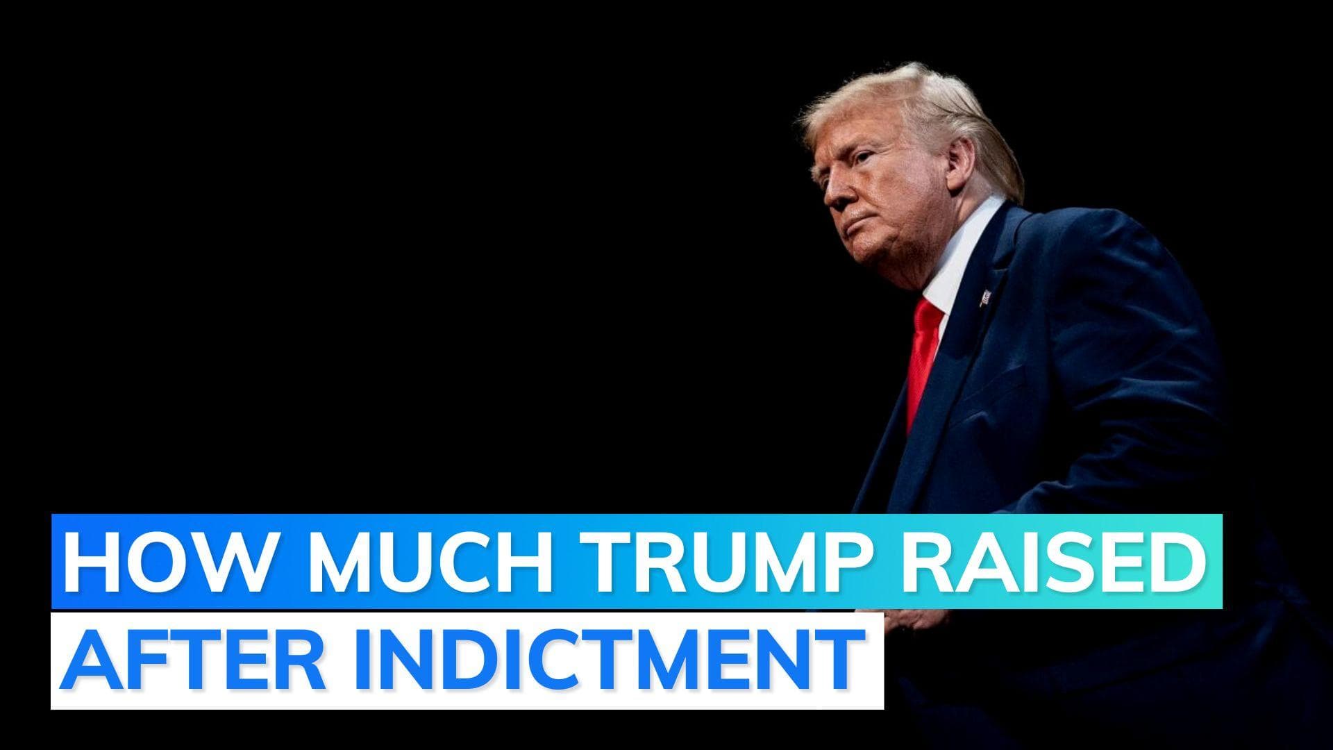 White House run: this is how much Donald Trump has raised in 2023 so far 