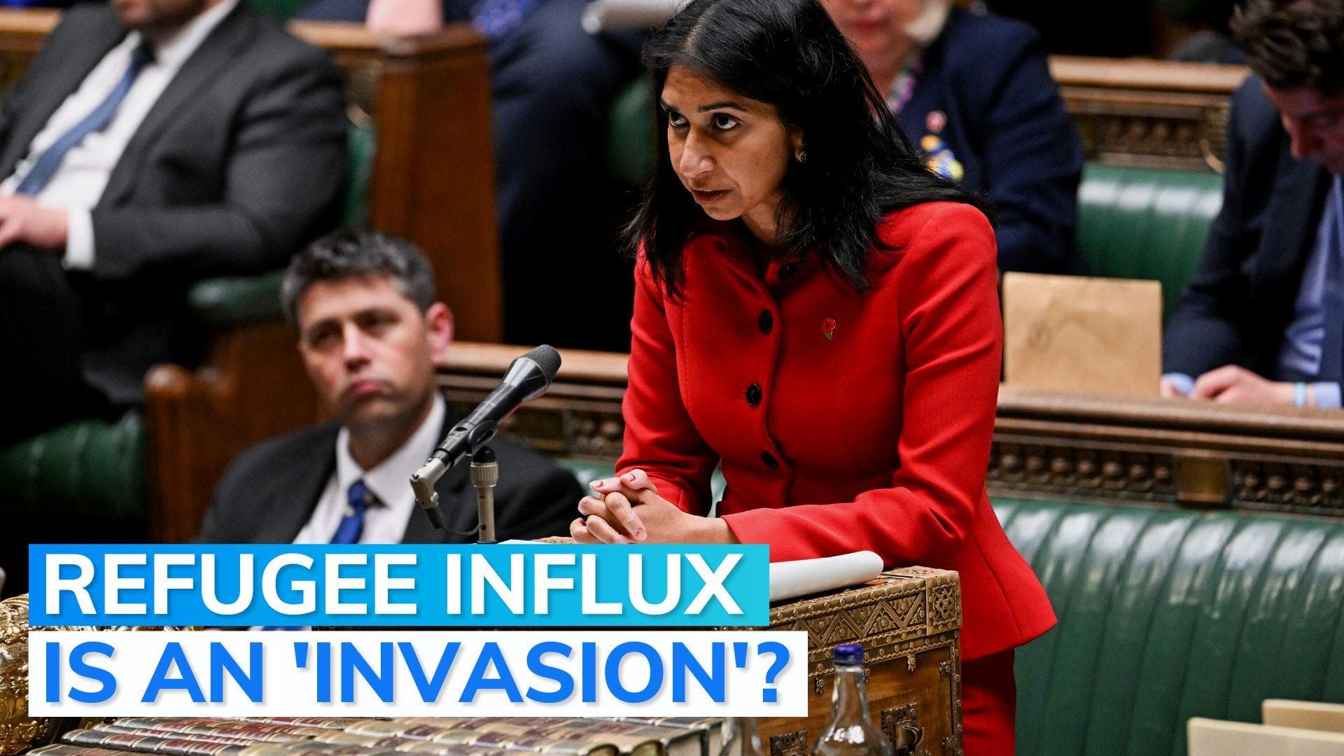 Suella Braverman suggests refugees were 'actual members of criminal gangs'