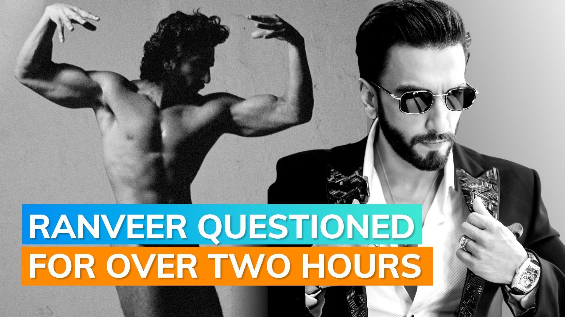 Nude photoshoot row: Ranveer Singh records his statement at Mumbai's Chembur police station