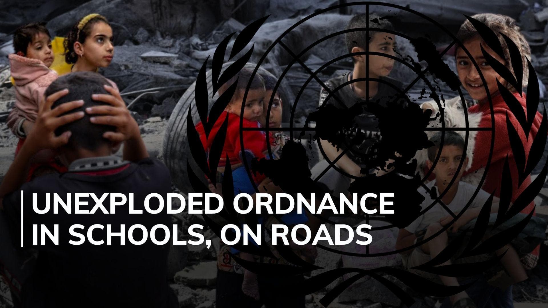 UN agency finds 1,000-pound unexploded bombs in Gaza schools