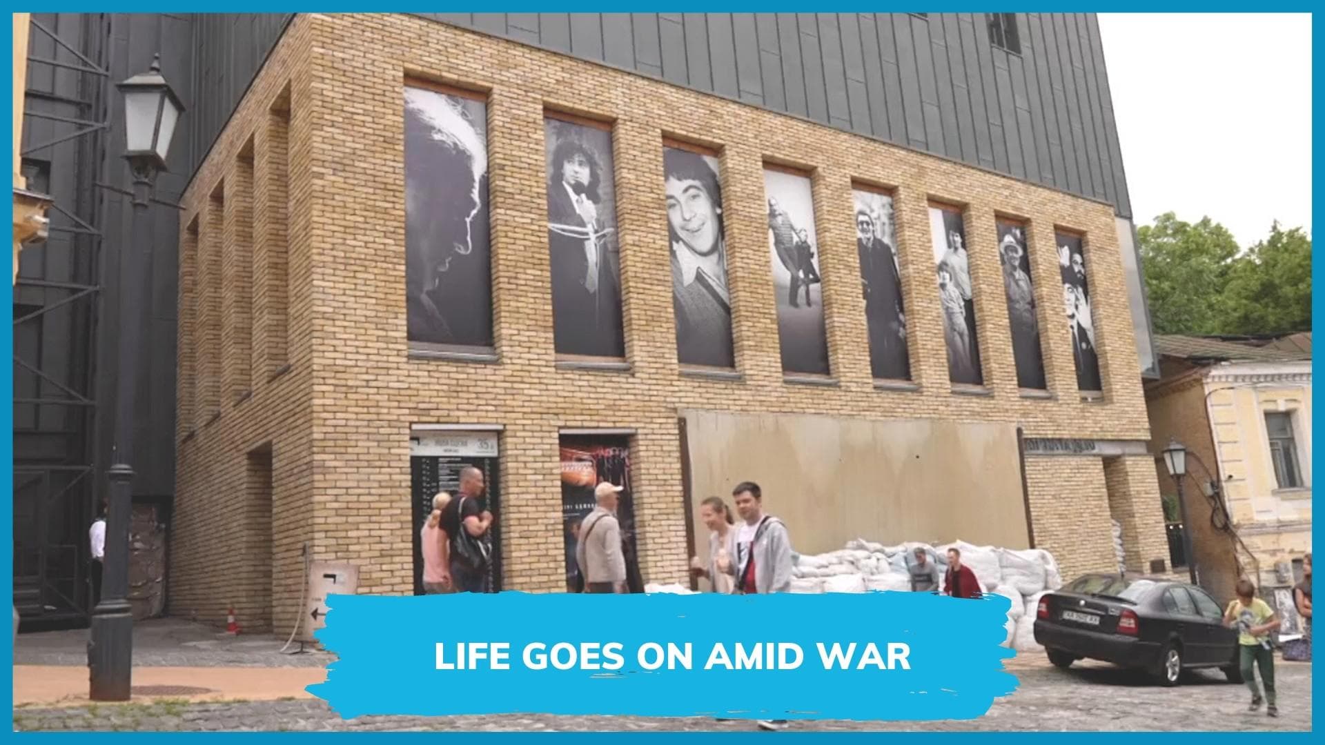 Kyiv theatre reopens for first time since Russian invasion