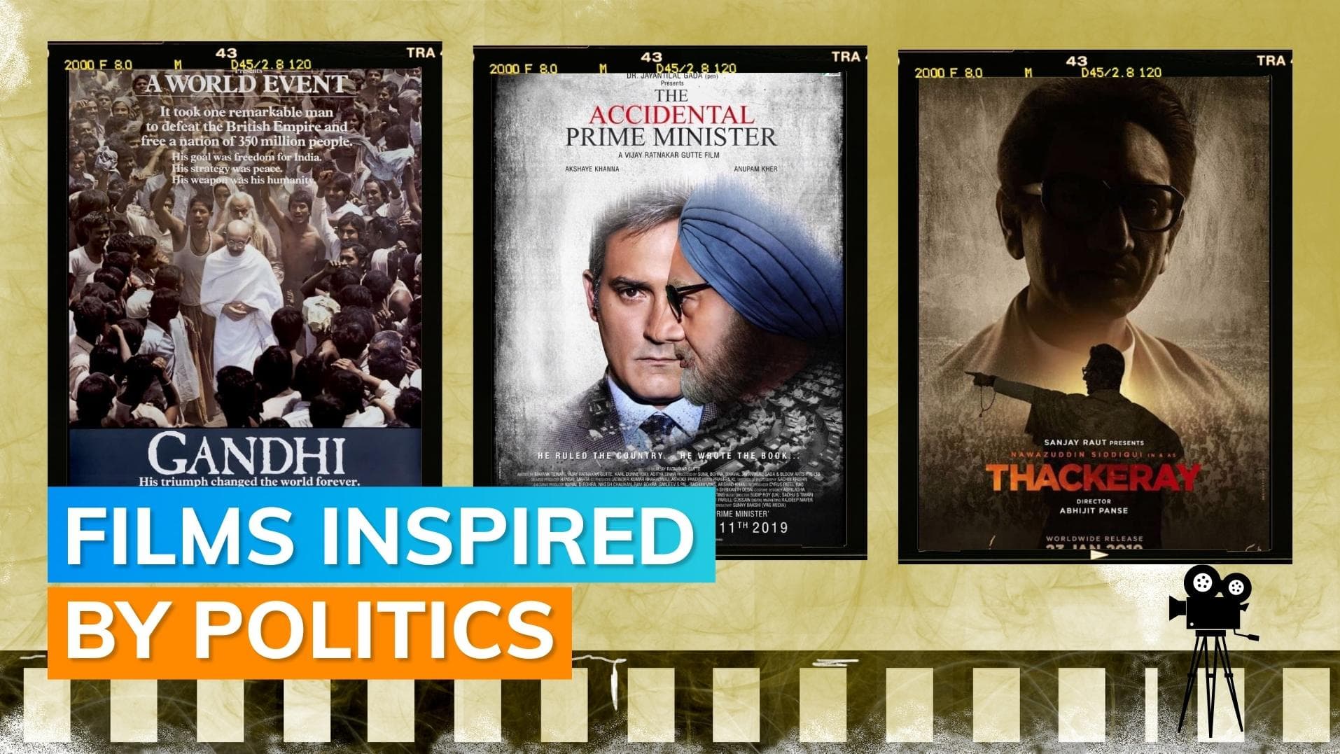 'Thackeray' to 'Thalaivii': 5 films based on the lives of Indian politicians