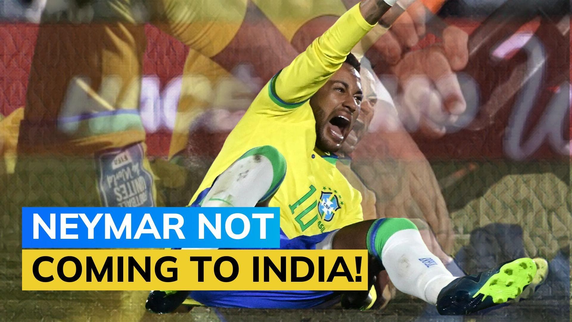 Neymar out for approximately 9 months after ACL tear; Not to play vs Mumbai City FC
