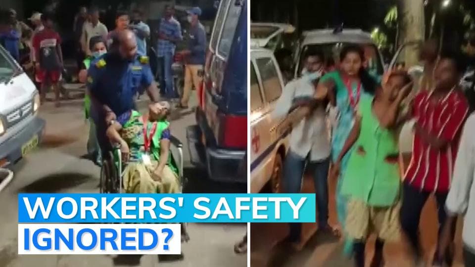 Over 50 women workers in apparel factory near Vizag fall sick