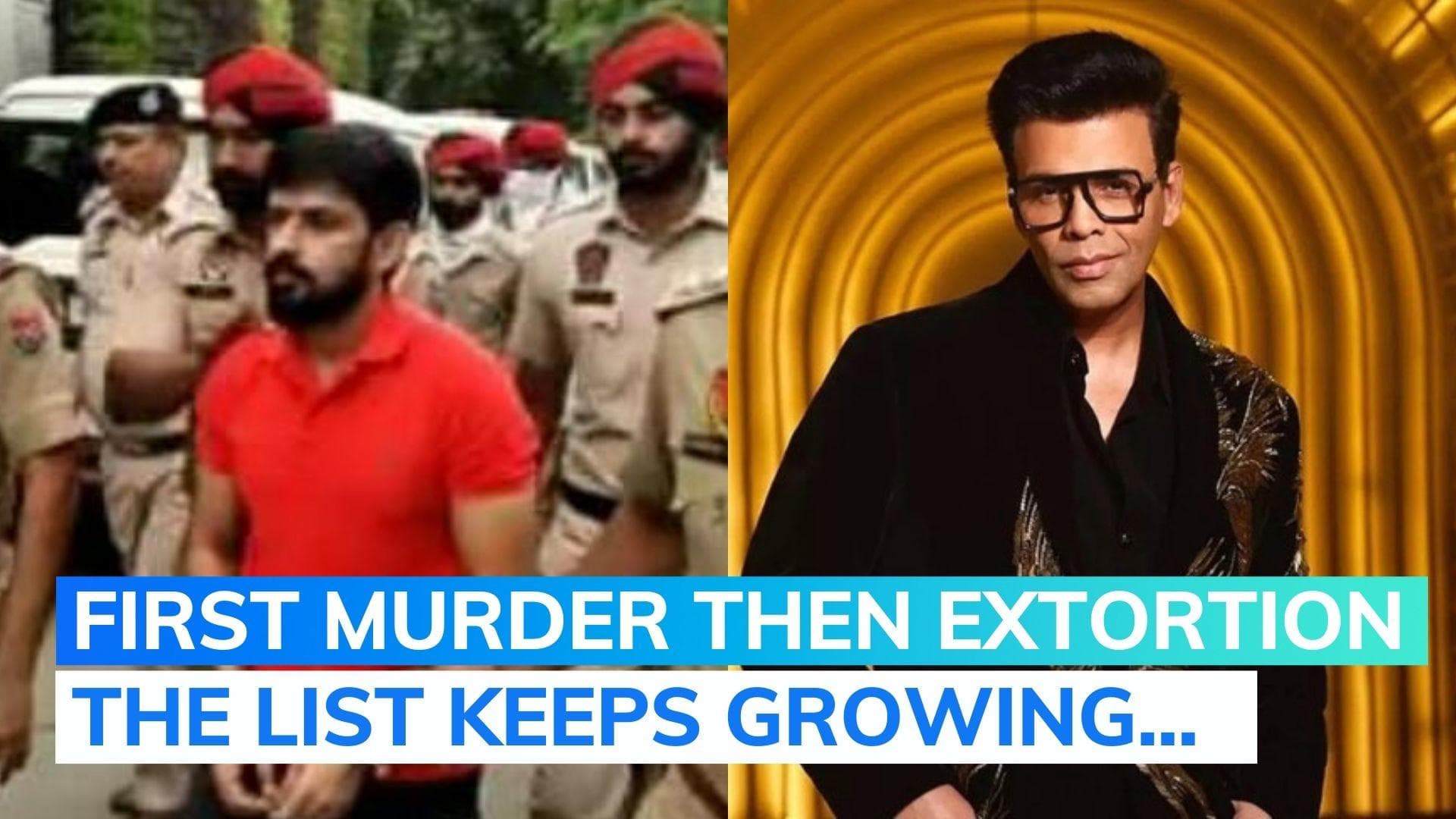 Was Karan Johar was on Bishnoi gang's extortion list? Here is what an arrested gang member claims