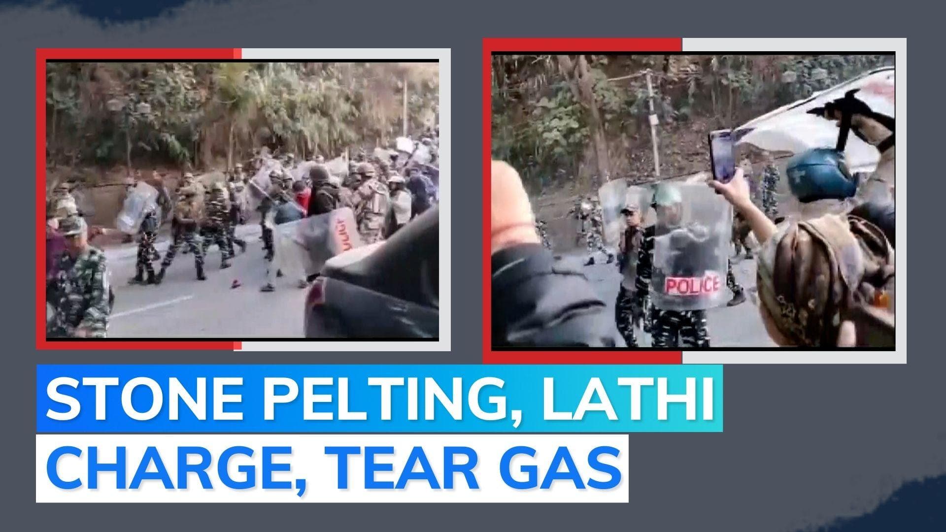 Watch: violent protest in Arunachal Pradesh's Itanagar over public service commission paper leak case