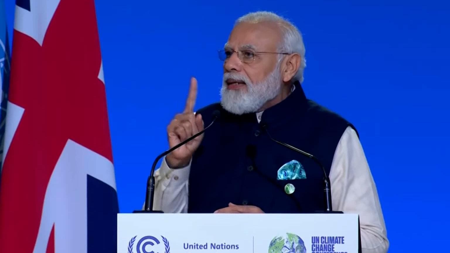 COP26: মোদীর ‘পঞ্চামৃত’, গ্লাসগোর জলবায়ু সম্মেলনে পাঁচ প্রতিশ্রুতি প্রধানমন্ত্রীর