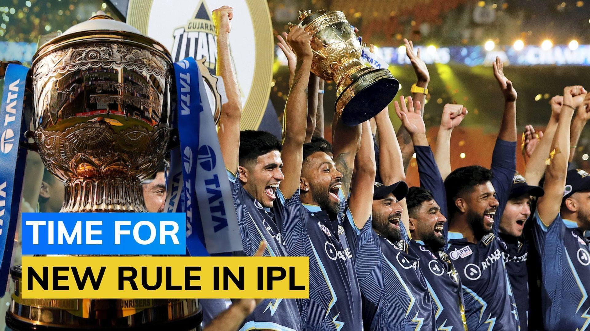 BCCI set to introduce 'impact player' rule in IPL 2023