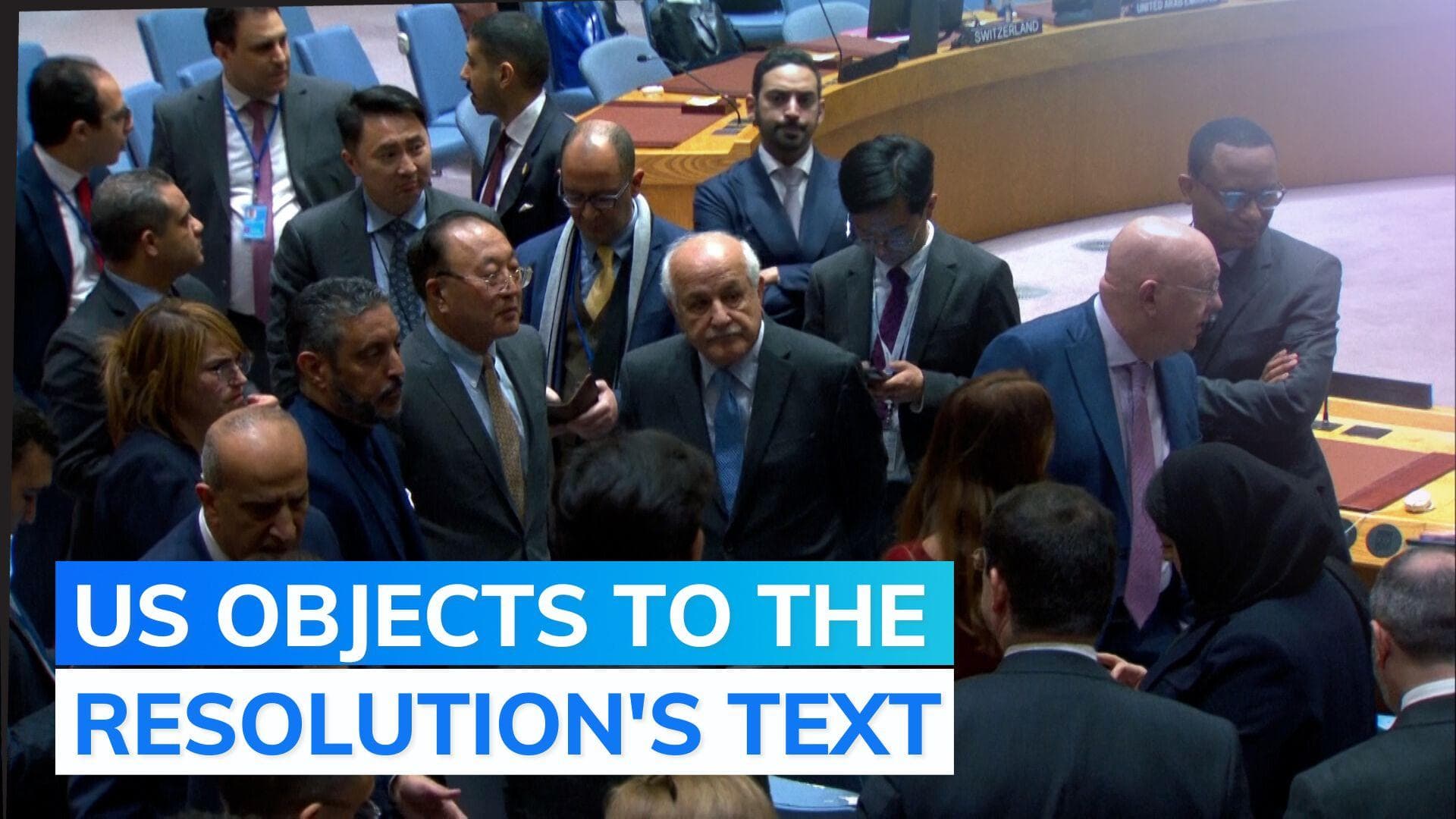 Israel-Hamas war: UNSC vote to seek Gaza ceasefire postponed again