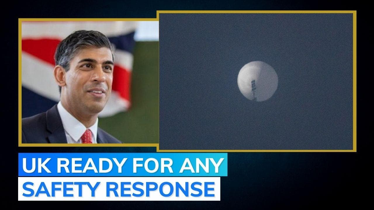 UK PM Sunak vows to do ‘whatever it takes’ amid Chinese spy balloon fears