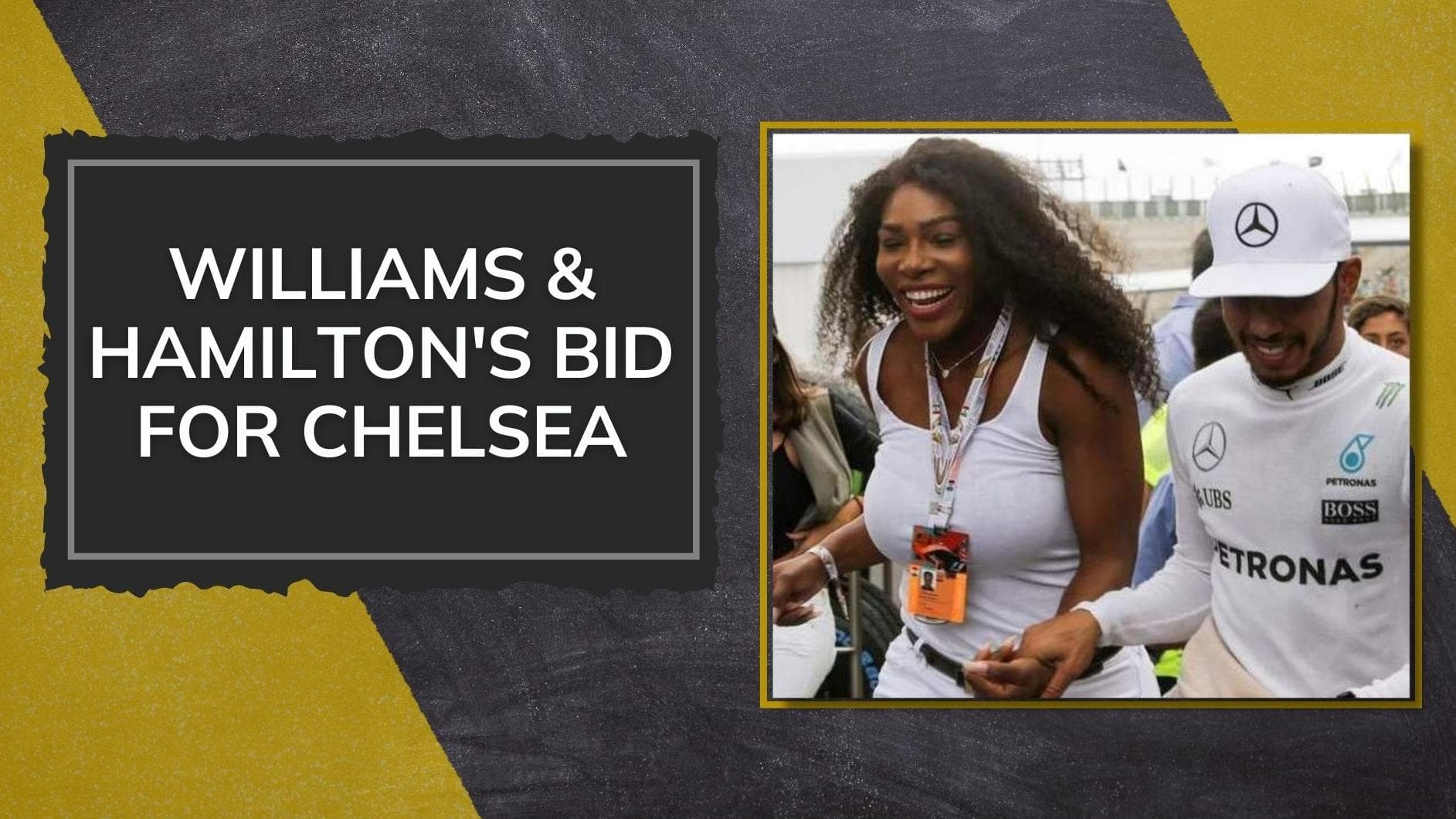 Serena Williams, Lewis Hamilton in talks to buy English football club Chelsea
