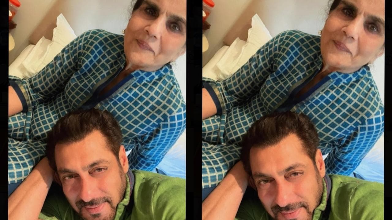 Salman Khan मां की गोद में आराम करते दिखे, सेल्फी शेयर कर कहा-‘मां की गोद... जन्नत’ 