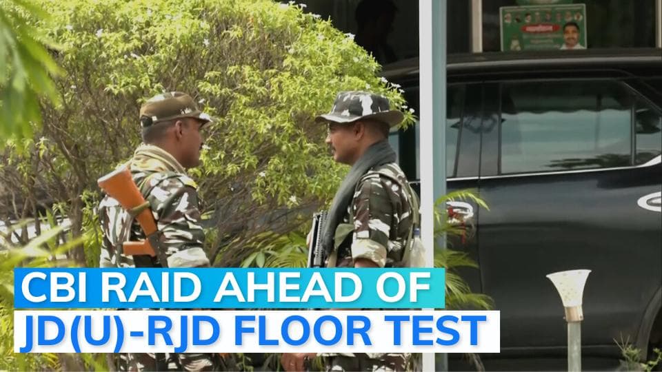 Ahead of Bihar assembly floor test: CBI raids homes of RJD leaders in ‘land-for-jobs' scam 