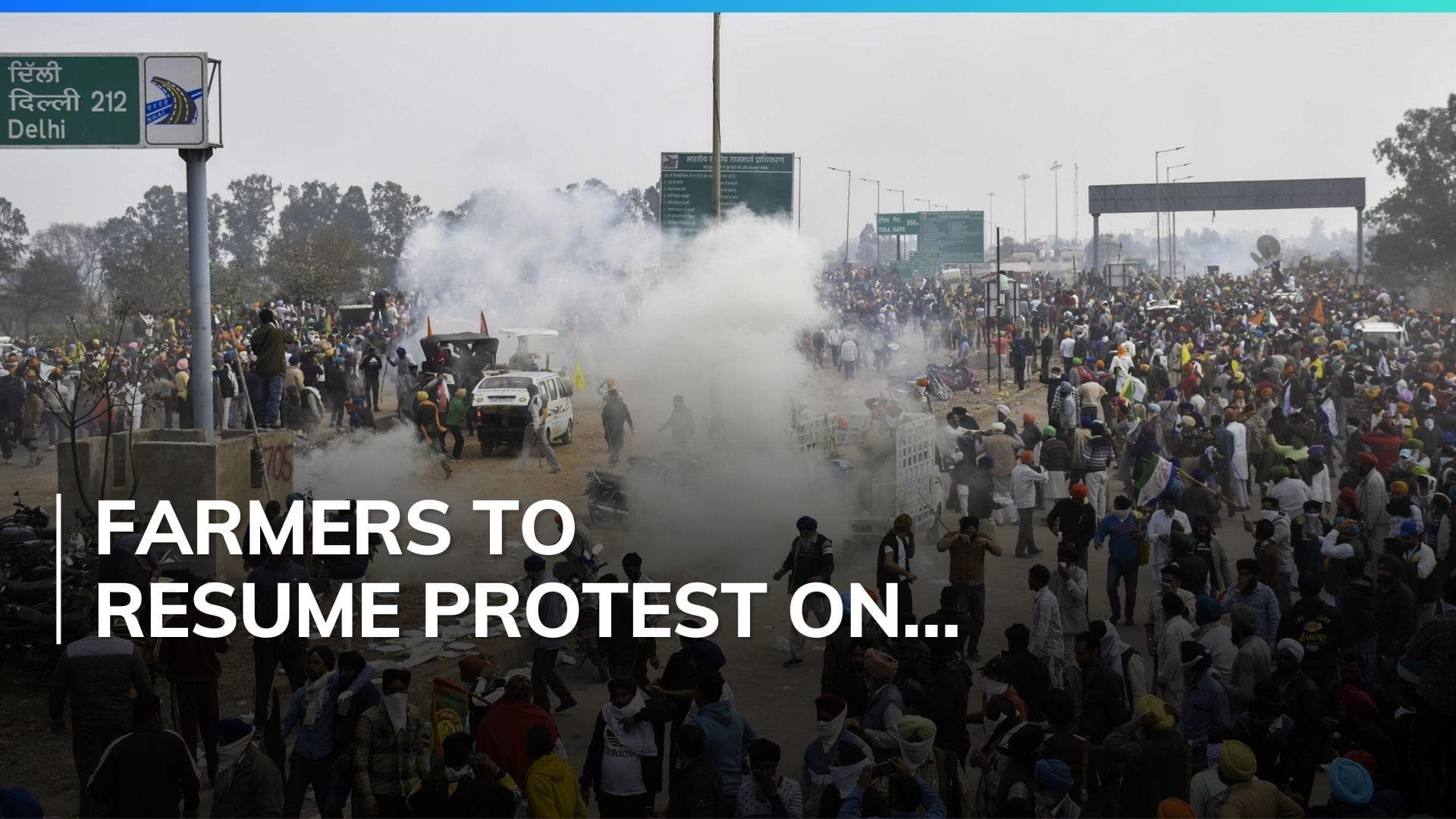 'Delhi Chalo' protest: Farmers to resume march on March 6, declare railway blockade on March 10