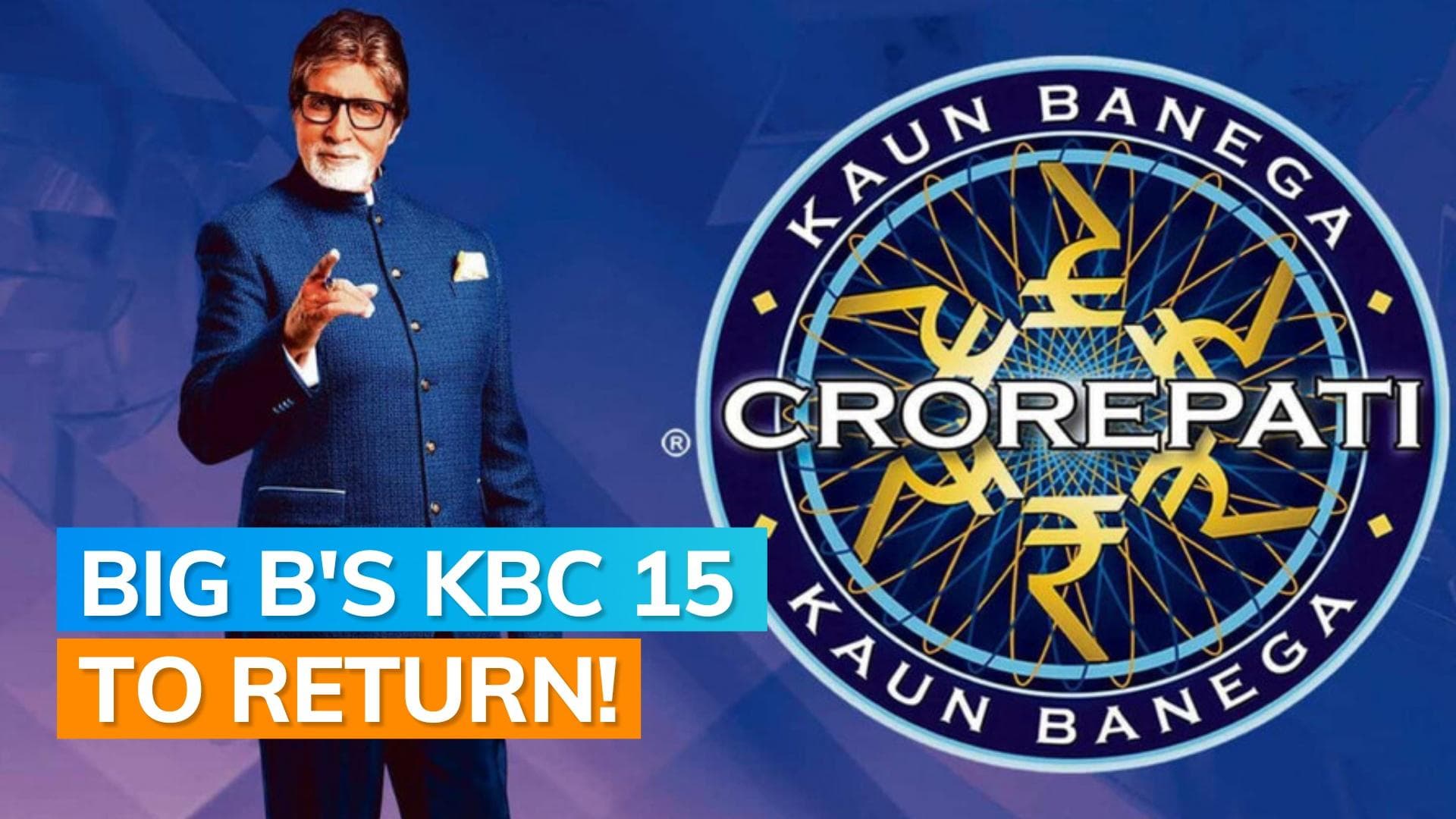 Amitabh Bachchan's 'Kaun Banega Crorepati 15' announced; to premiere on August 14