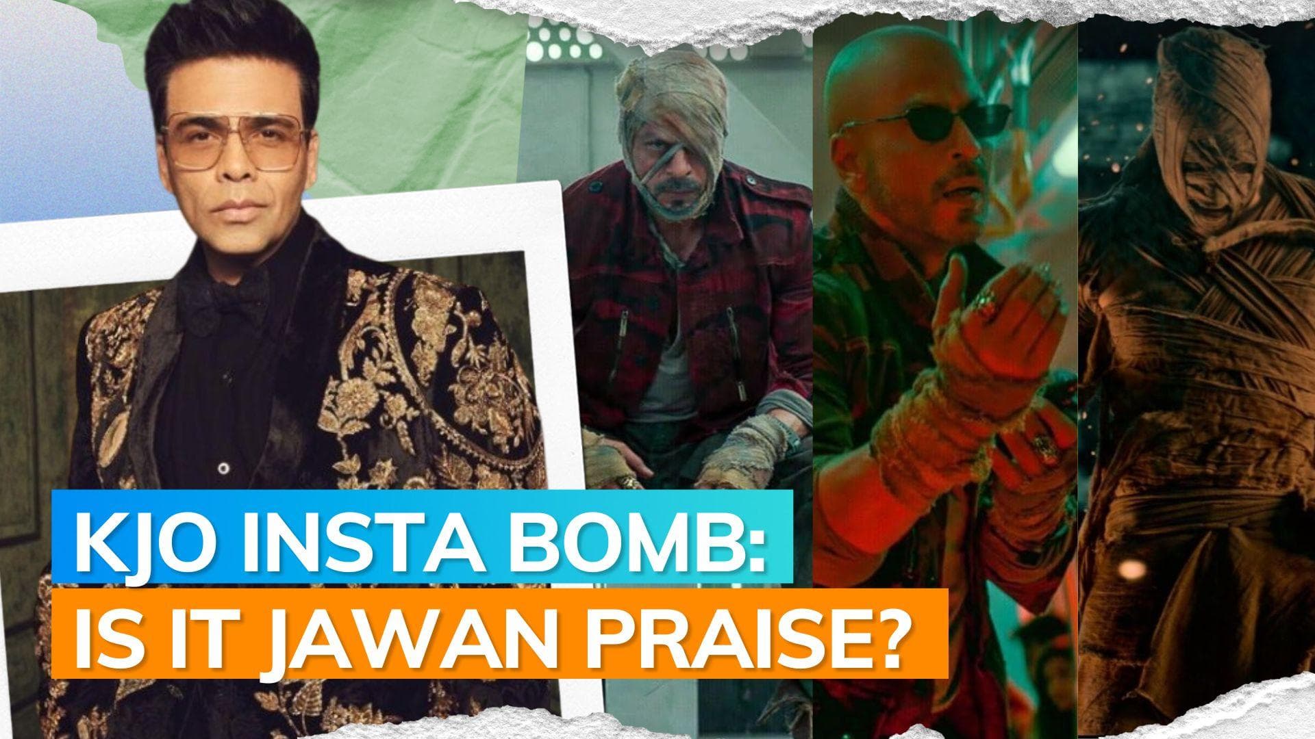 Karan Johar claims he saw ‘trailer of the century’; fans wonder if it is Shah Rukh Khan’s ‘Jawan’