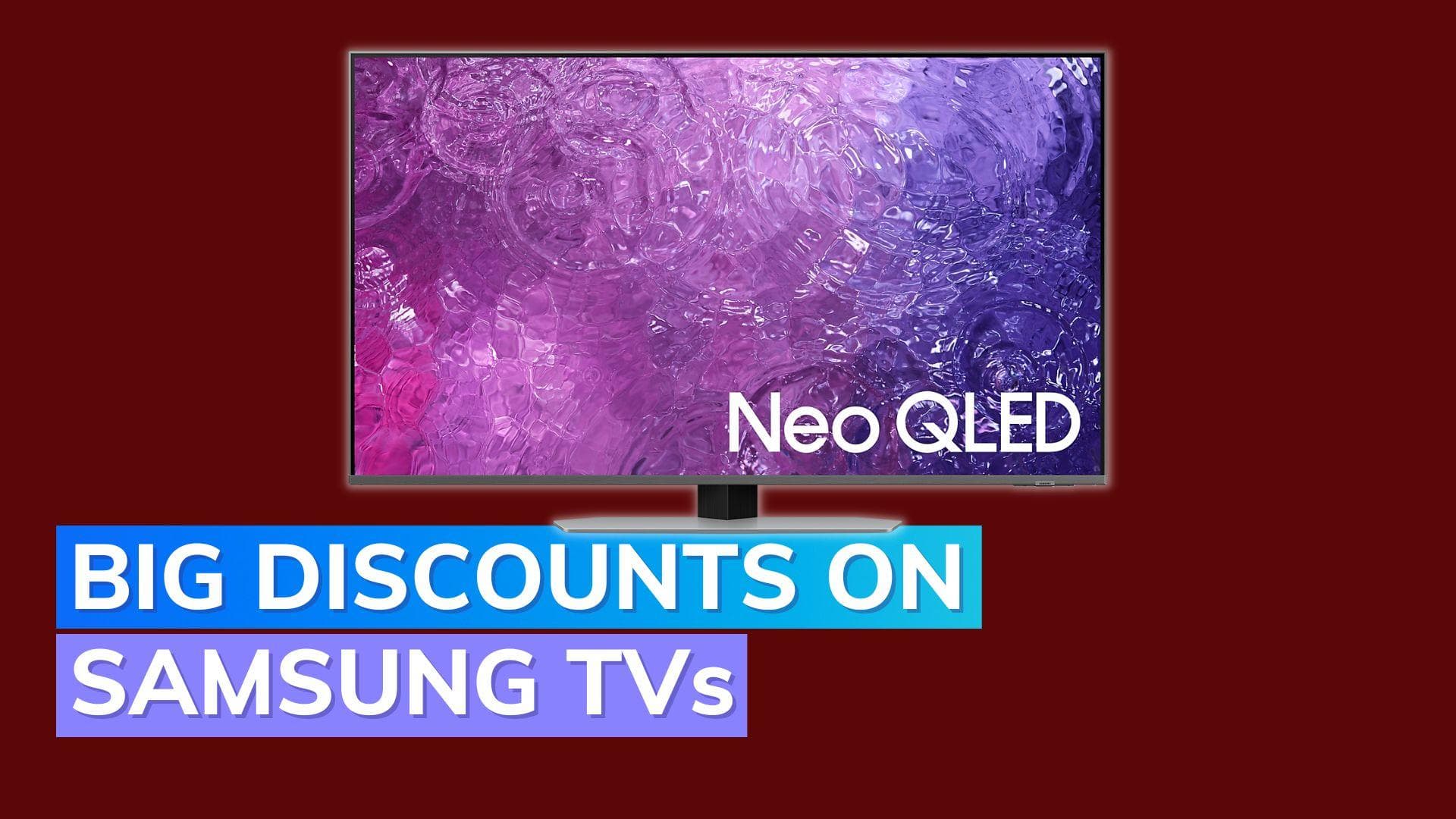 Samsung Big TV Days sale goes live: Best deals and discounts on Samsung smart TV, cashback and more