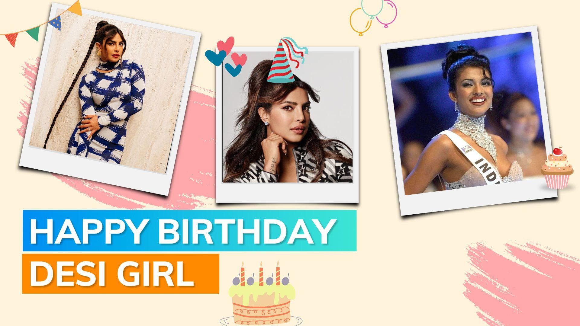 Priyanka Chopra celebrates her 40th birthday: All you need to know about the actor