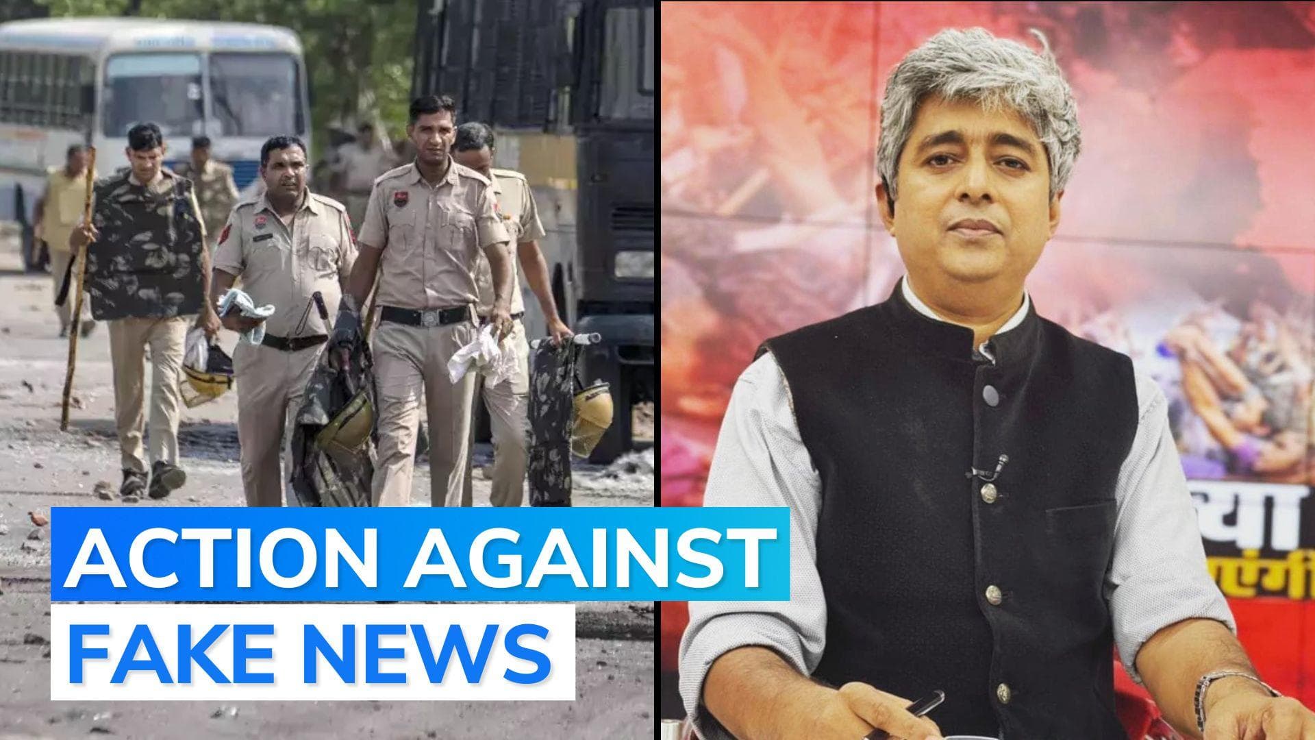 TV channel editor arrested over social media posts on Nuh violence