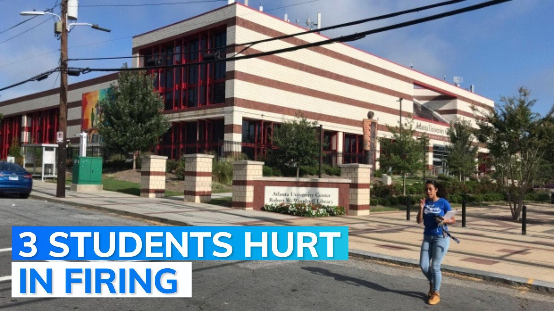 Multiple people shot at outside Atlanta university library