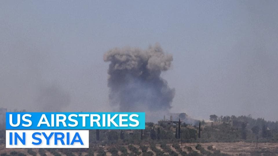 US airstrikes target 'militia-controlled' areas in east Syria
