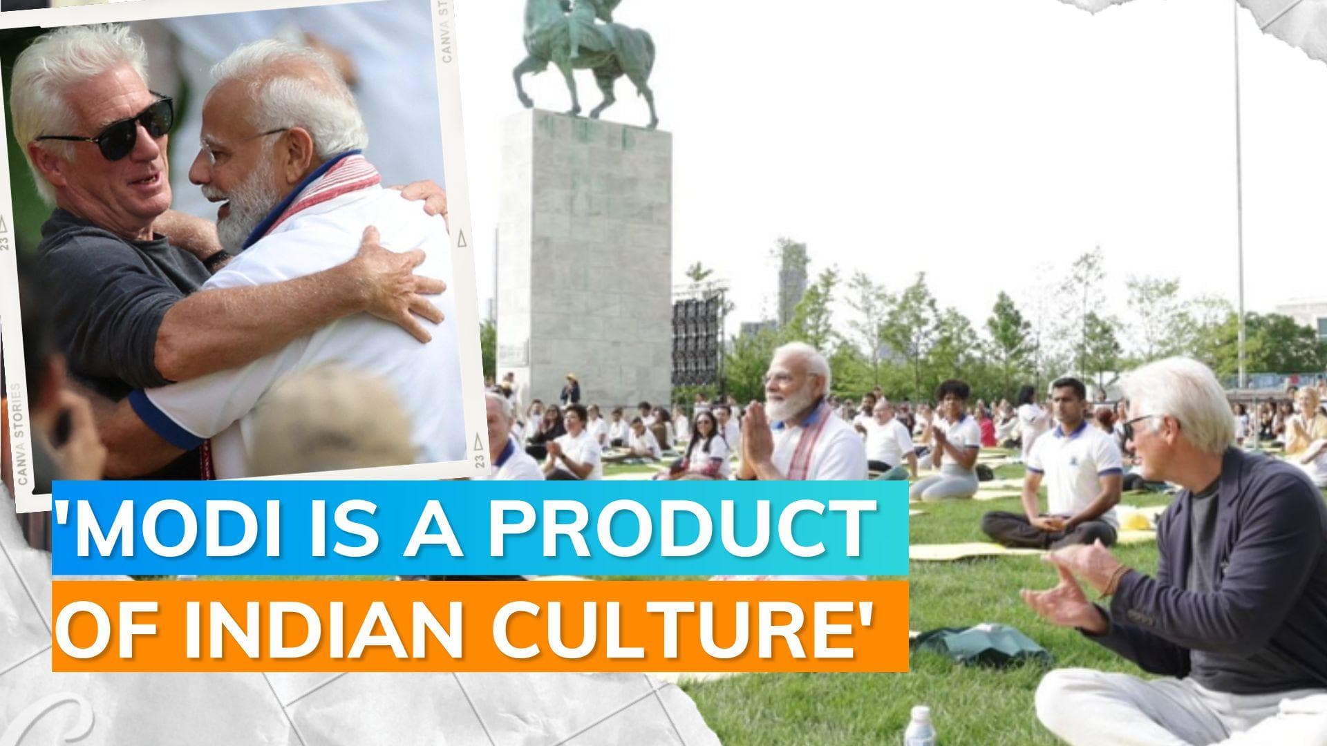 Richard Gere lauds PM Modi as he attends yoga event at UN Headquarters: 'it's a very nice feeling'