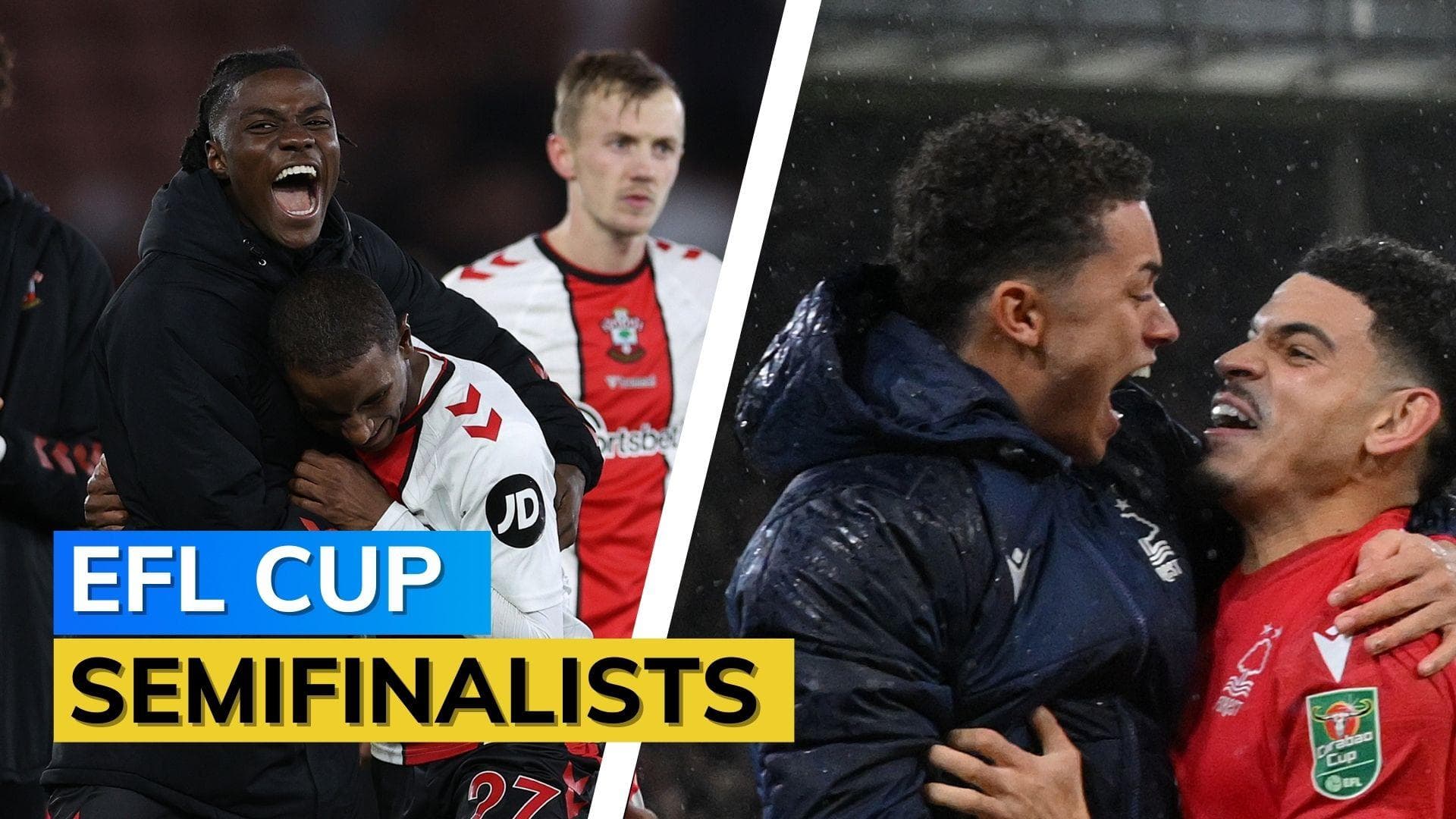 EFL Cup: Manchester City's shock loss; Southampton & Nottingham Forest reach semifinal