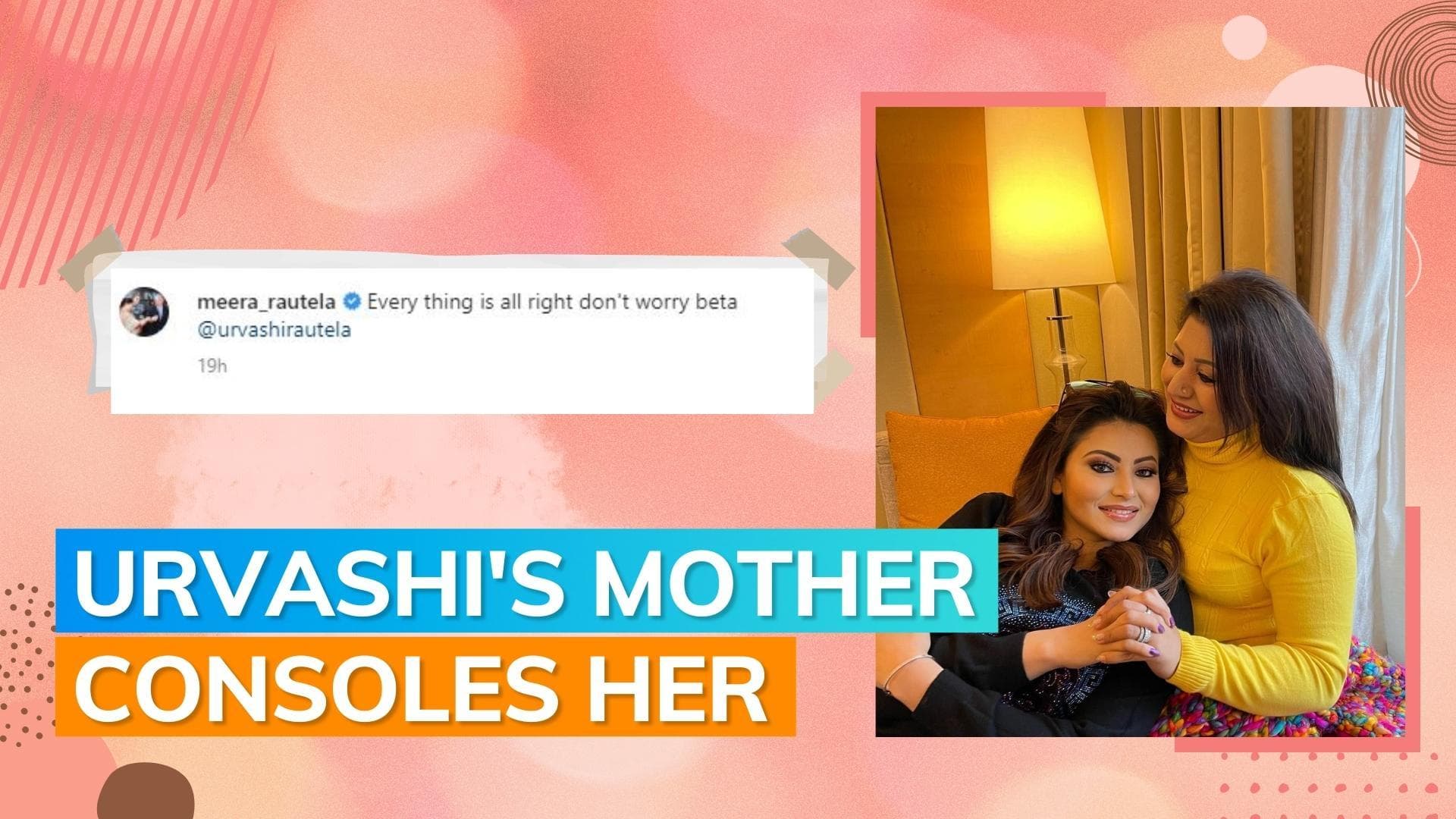 Urvashi Rautela's mother Meera Rautela posts picture of hospital where Rishabh Pant is admitted