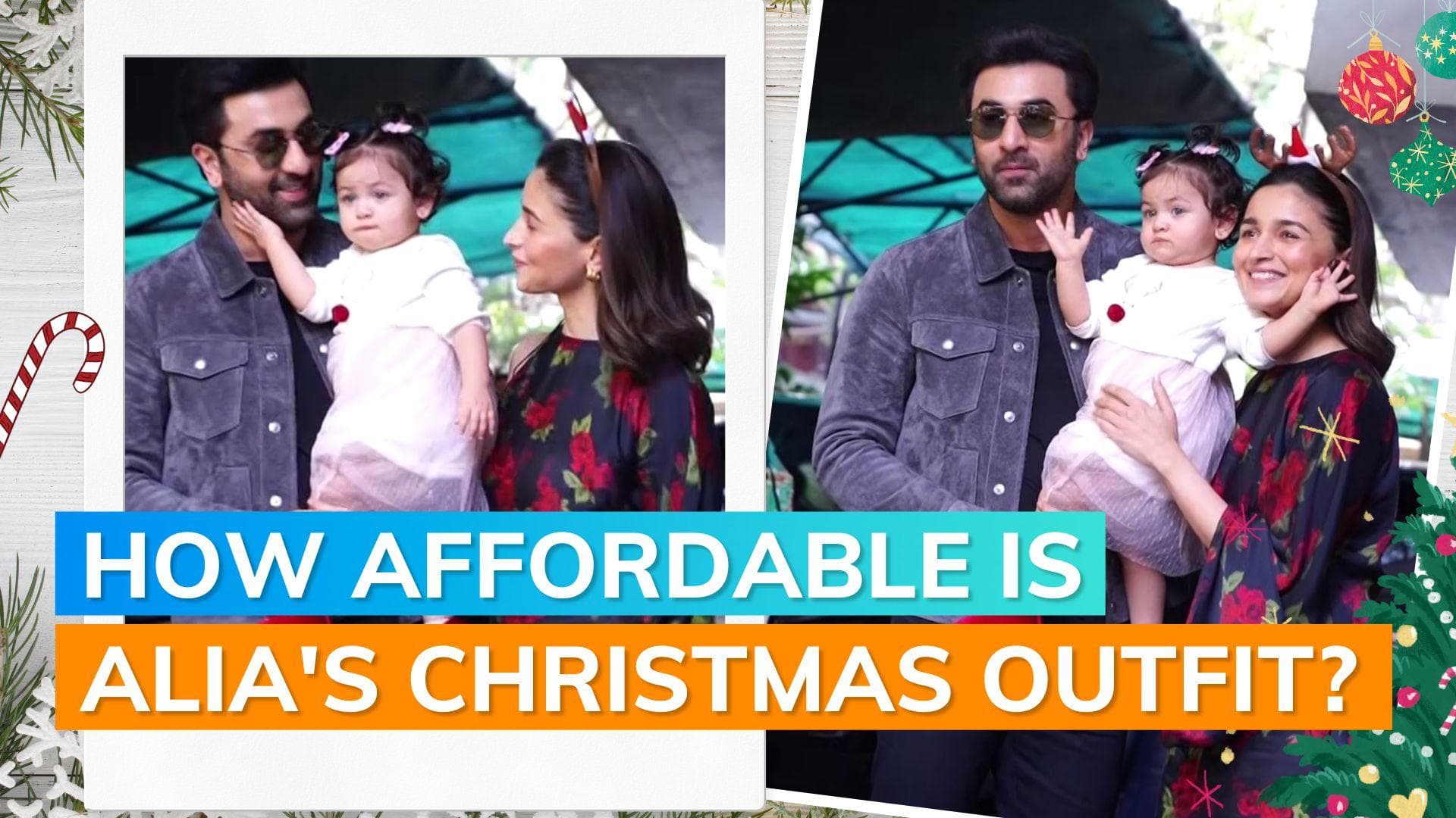 Alia Bhatt makes first appearance with baby Raha on Christmas, her outfit cost will leave you shocked
