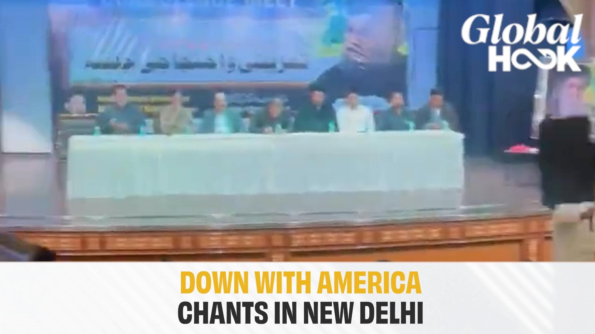 Anti-America Slogans At Delhi Event To Mourn Nasrallah’s Death, Iran Envoy In Attendance