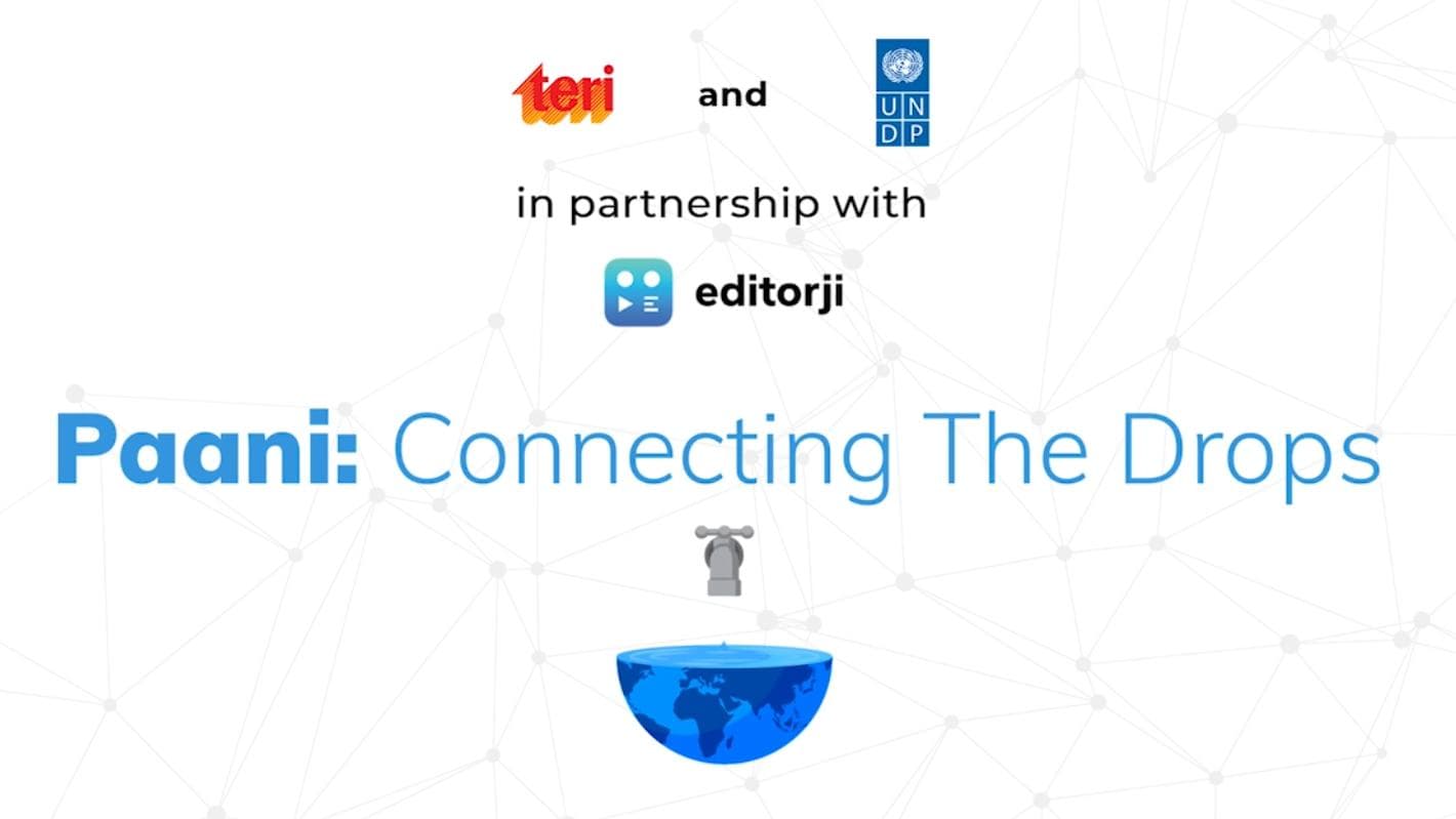 Paani: Connecting the Drops| a campaign for a sustainable future