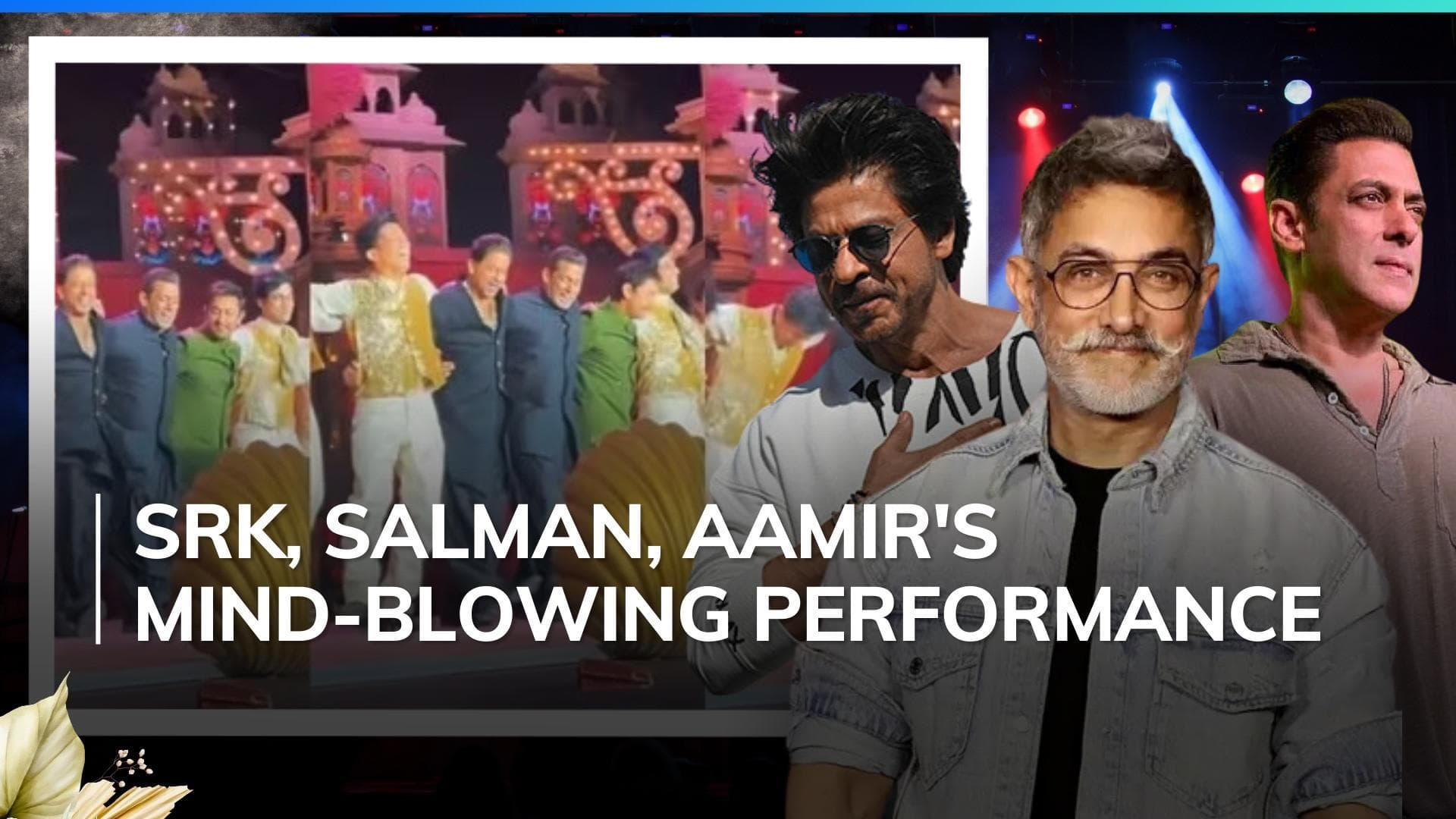 Salman dances with Shah Rukh Khan, Aamir at Ambani event, leave fans in disbelief
