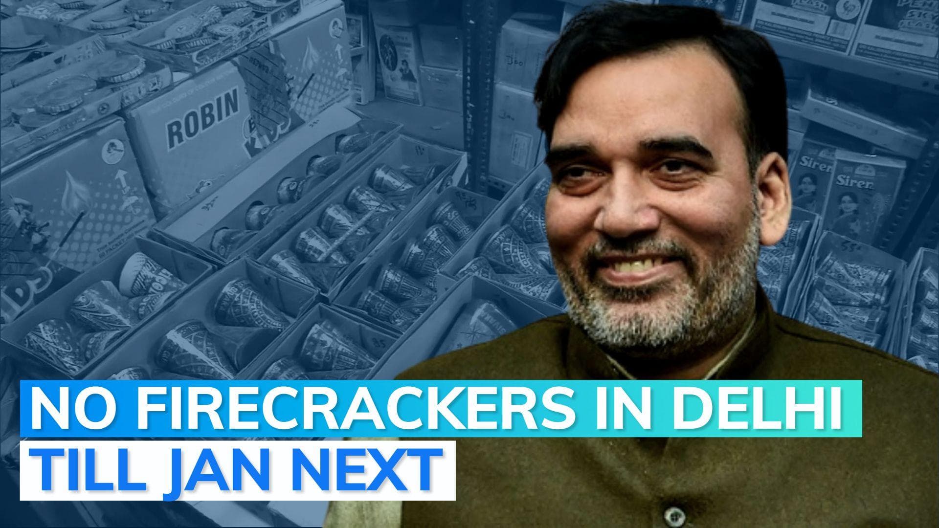 Delhi govt bans production, sale, use of firecrackers till Jan 1, 2023