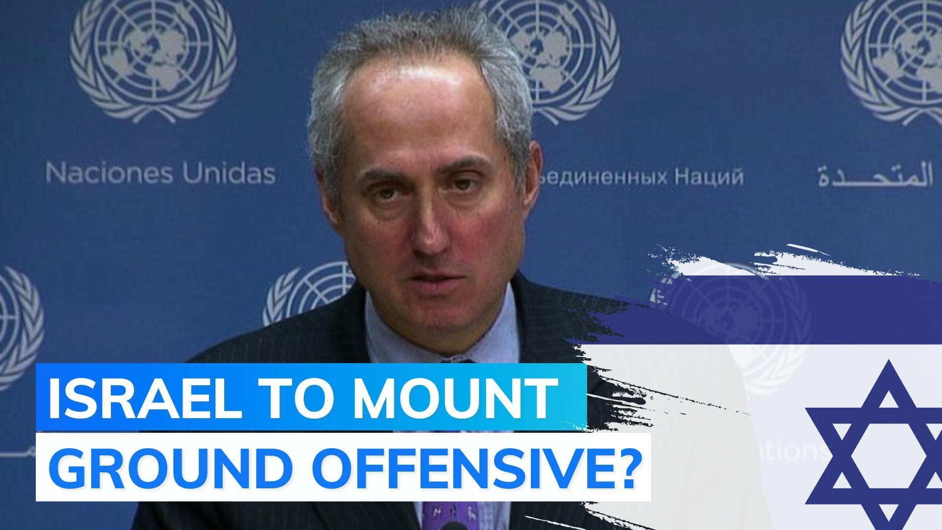 Israel gives 24 hours for 11 lakh Gazans to move south, UN worried