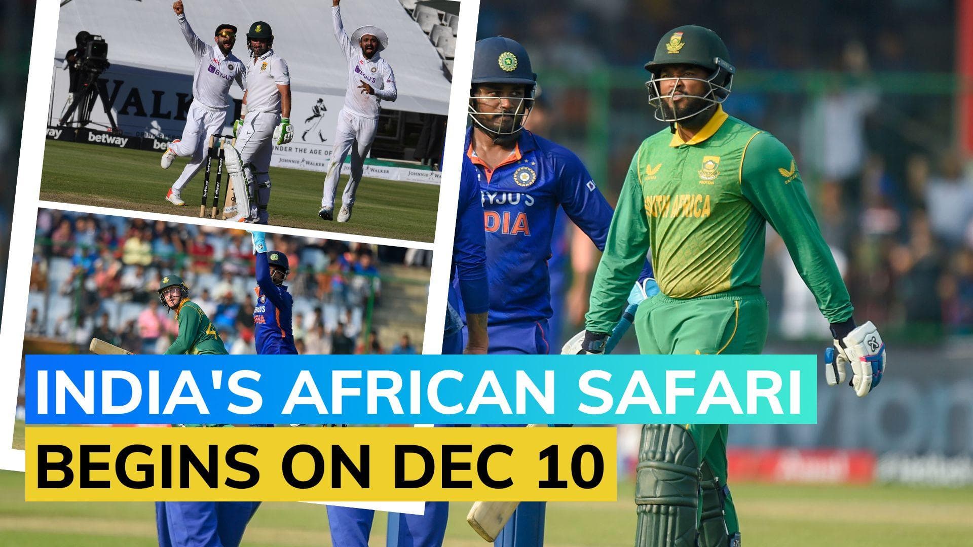India's Tour of South Africa 2023-24: Full schedule of multi-format series in December-January