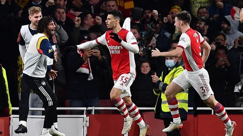 Premier League: Arsenal beat West Ham 2-0, replace them in top 4