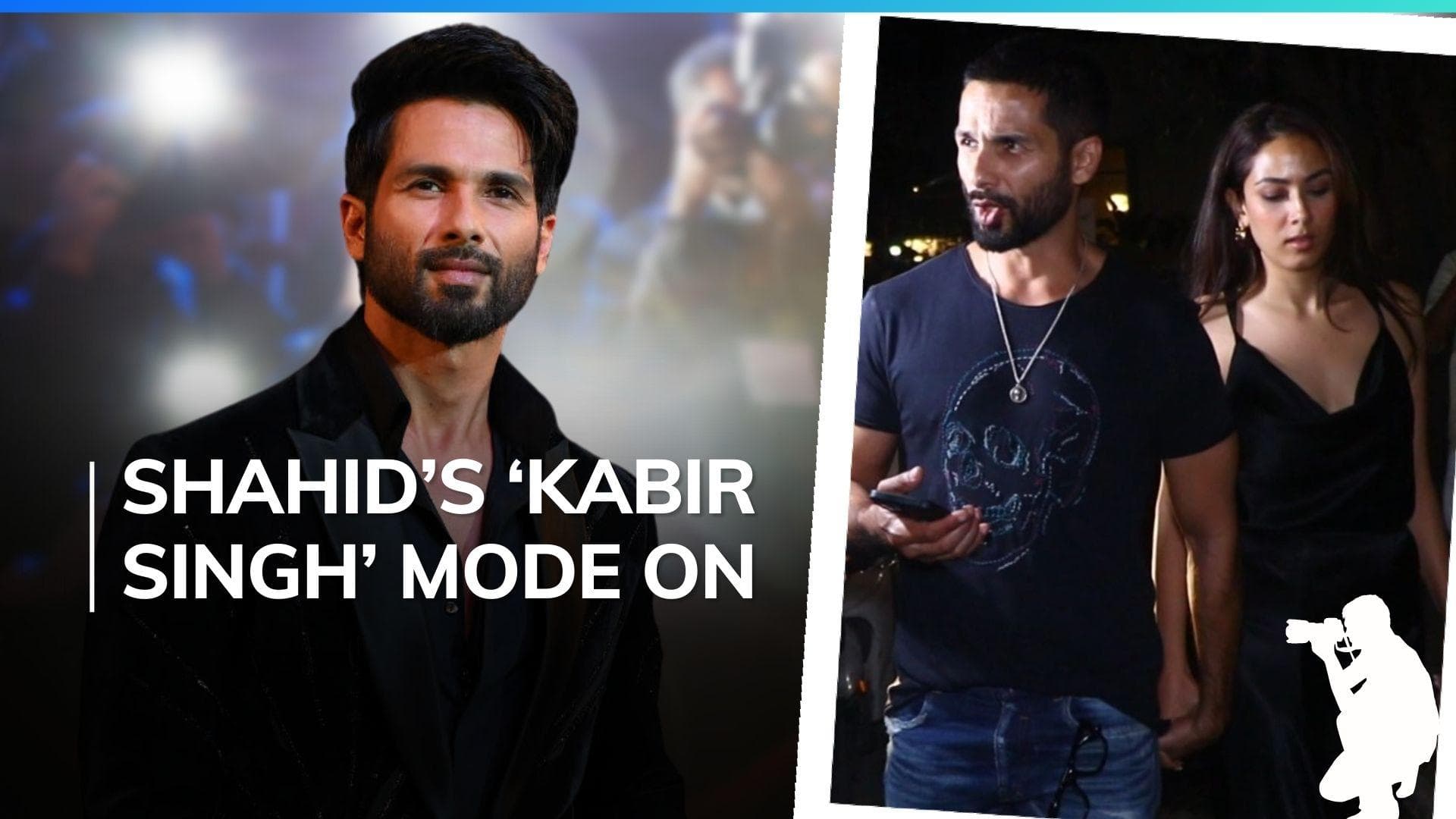 Shahid Kapoor loses cool at paparazzi during outing; asks them to 'behave' | watch video
