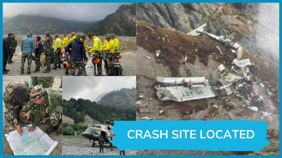 Rescuers locate crashed Tara Air plane, 4 Indians were onboard