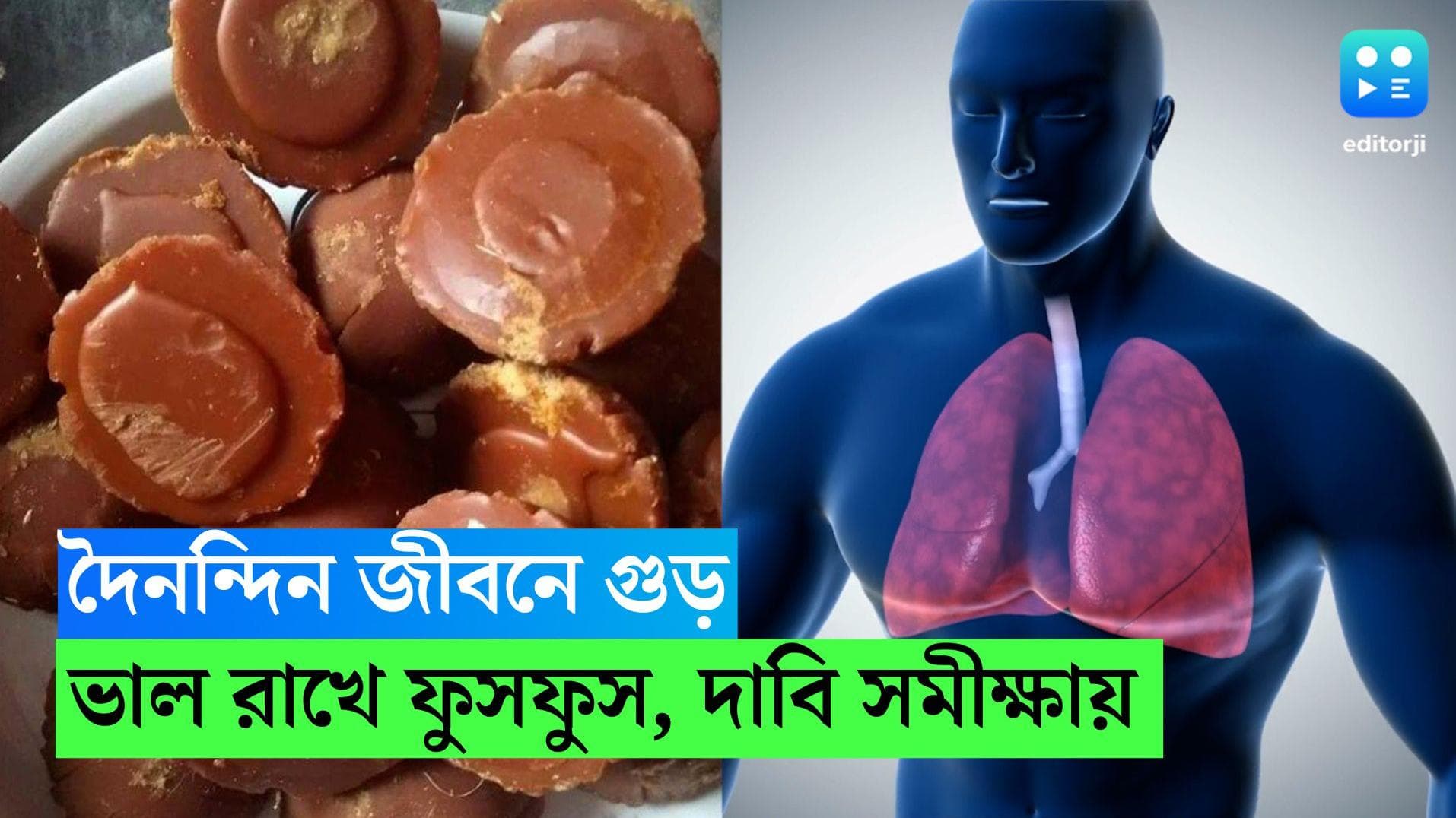 Jaggery Health benefit : শুধু শীতে নয়, গুড় অঙ্গ হয়ে উঠুক দৈনন্দিন জীবনের,ভাল থাকবে ফুসফুস, দাবি সমীক্ষায়