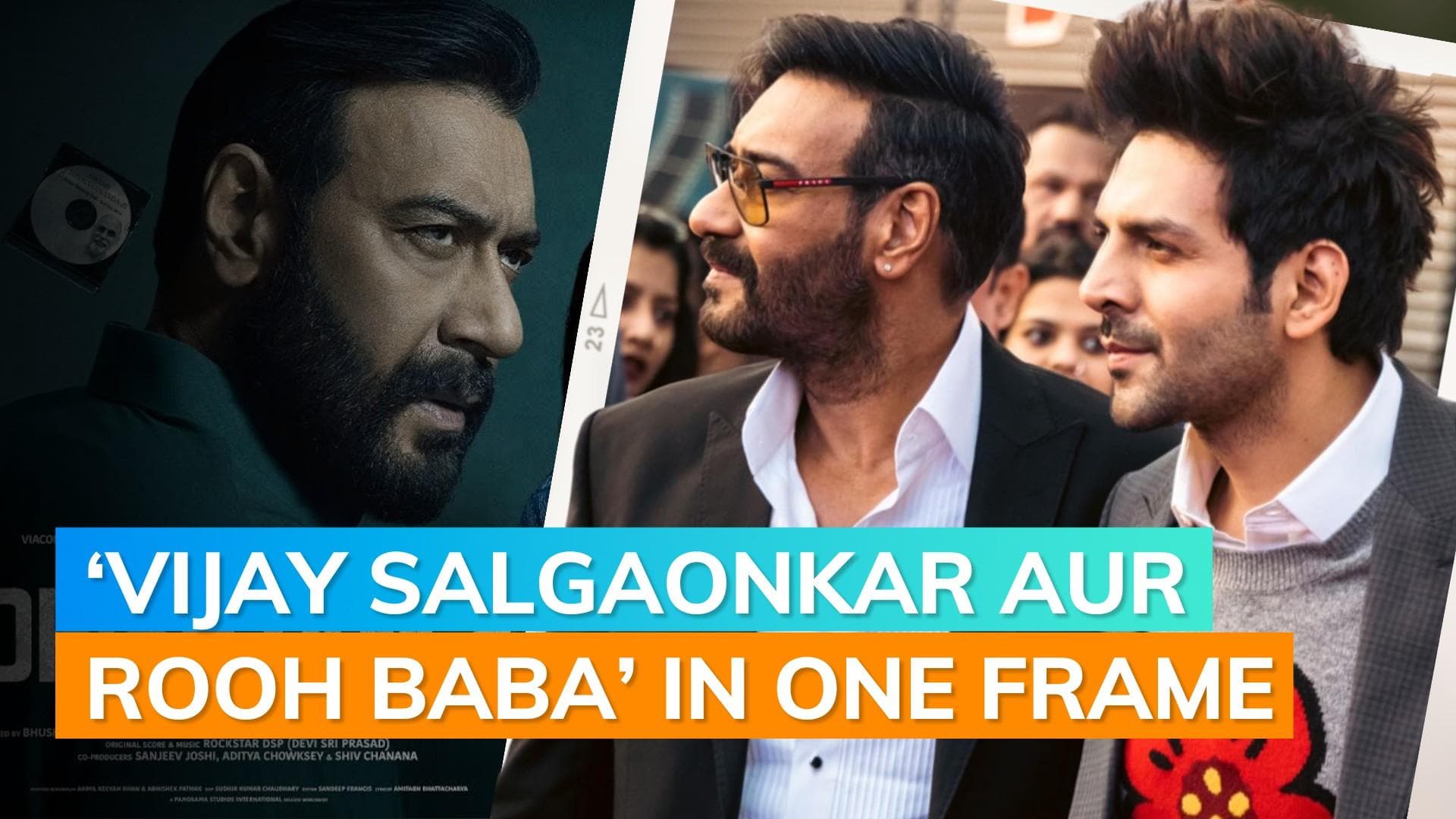 Kartik Aaryan shares picture with Ajay Devgn, caption is hilarious