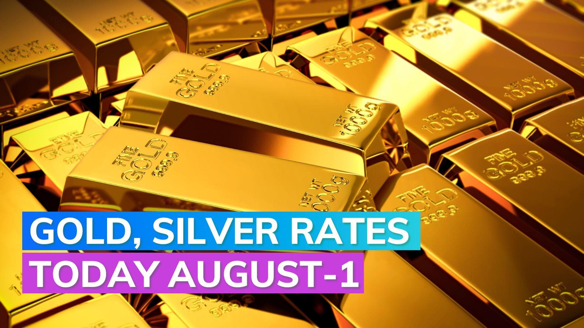 Gold, Silver Rates Today 1 August 2023: Check Prices in Mumbai, Delhi, Chennai, Kolkata