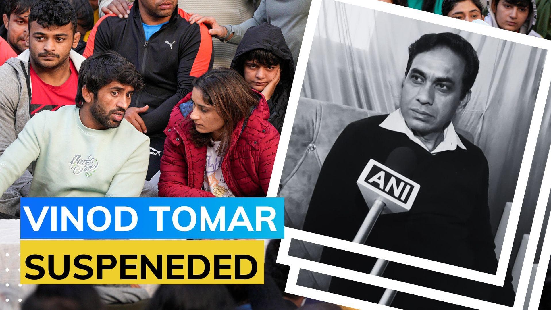 Wrestlers vs Federation: Sports Ministry suspends WFI assistant secretary