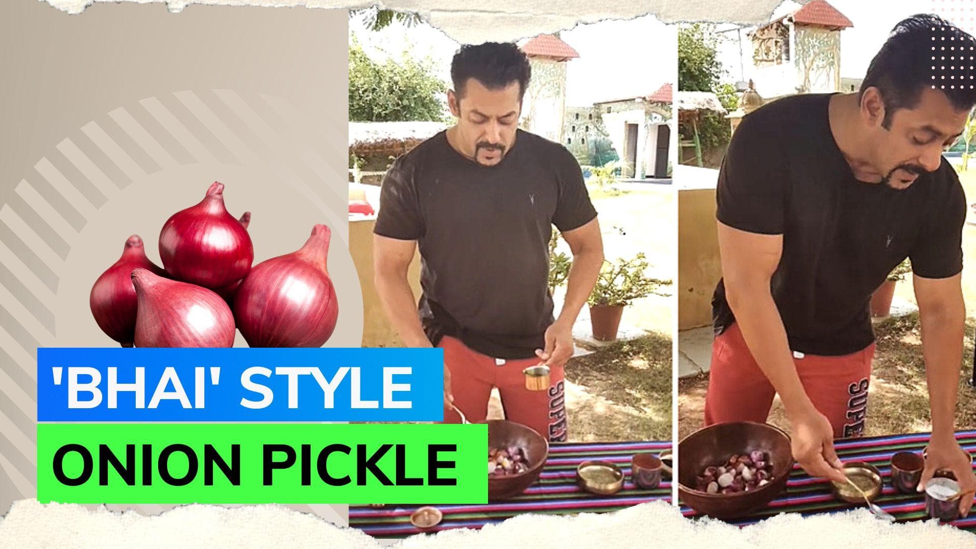 Salman Khan's raw onion pickle recipe is a must try; know how to prepare it 
